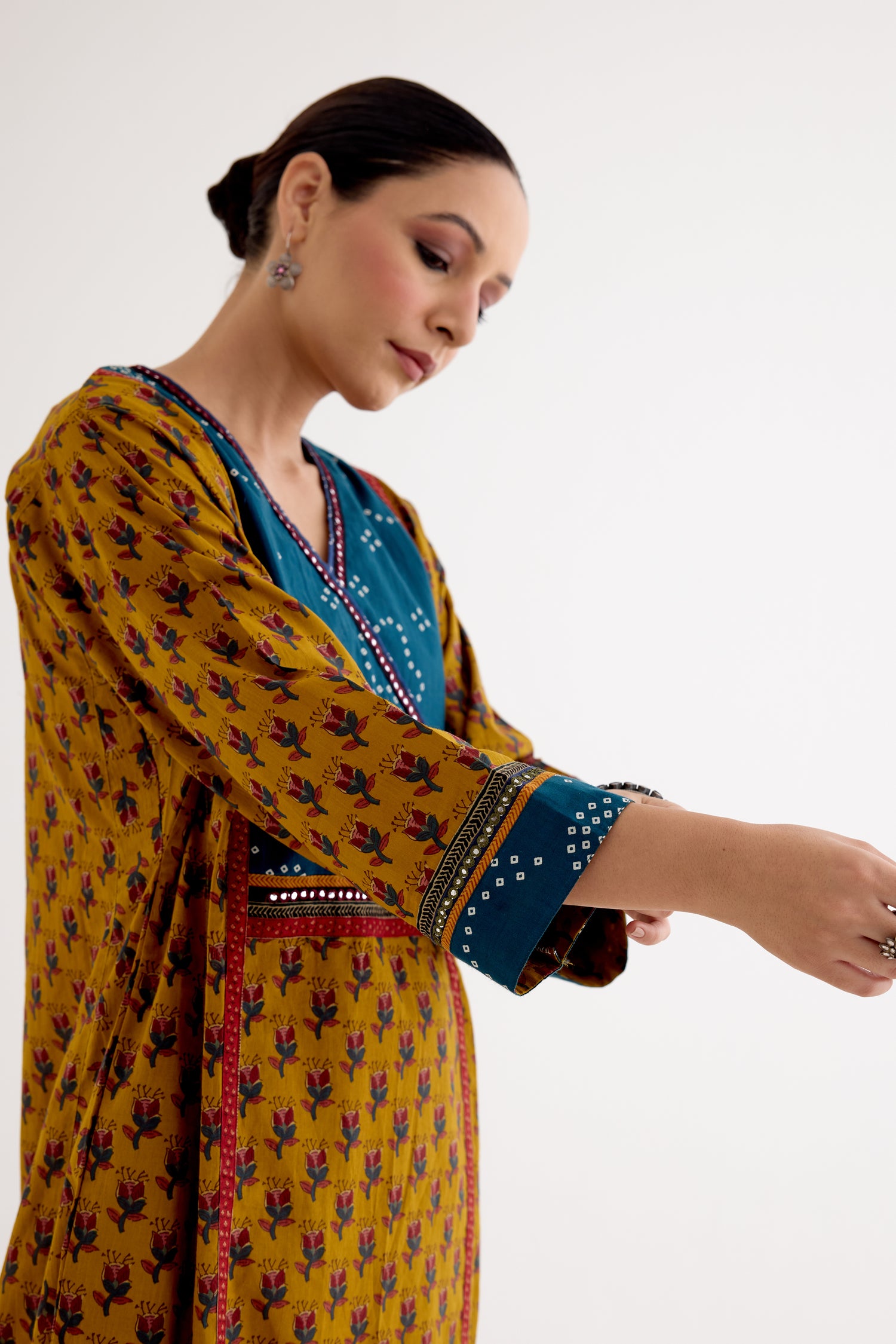 Rozana Caftan Mustard (10040288477483)