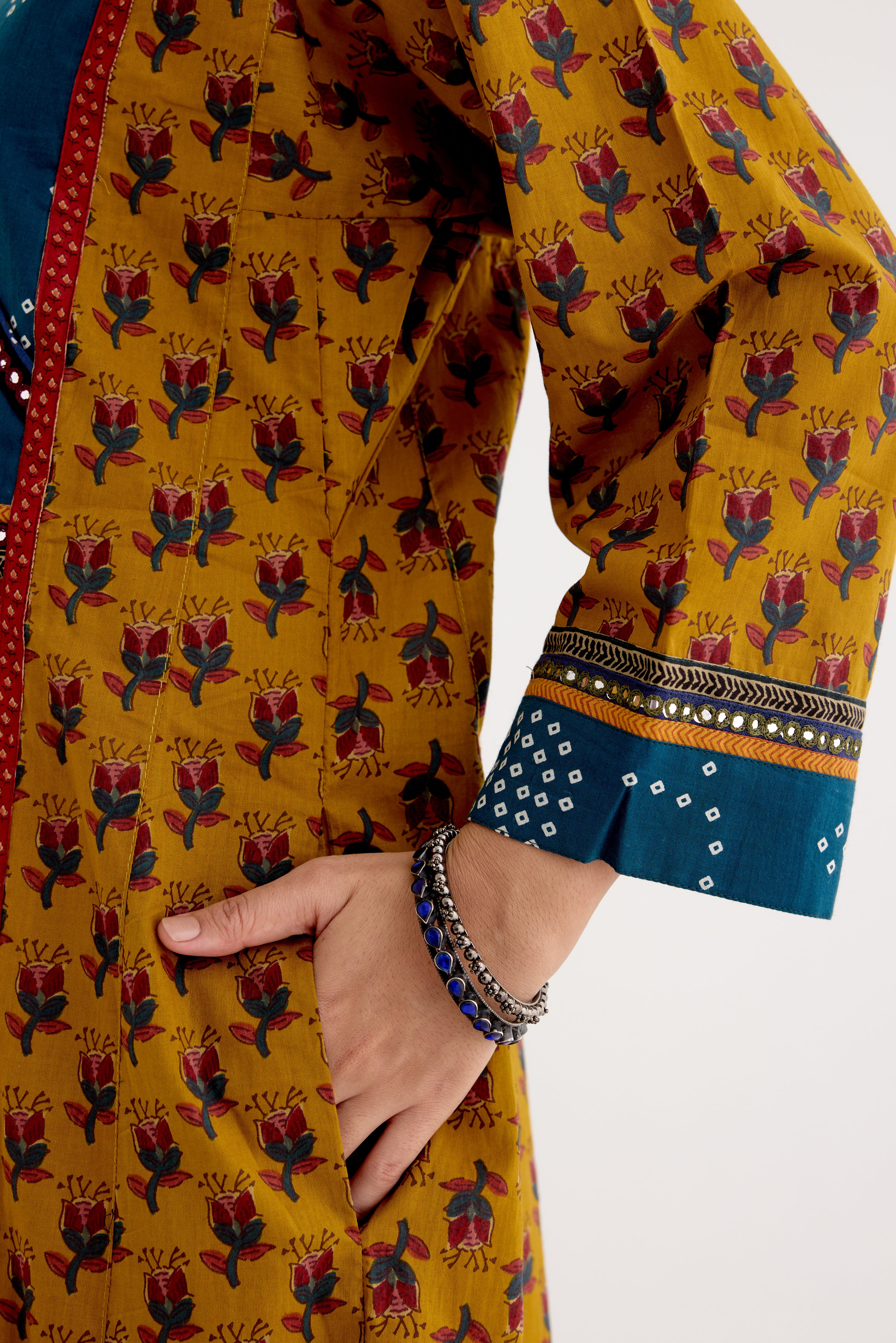 Rozana Caftan Mustard (10040288477483)