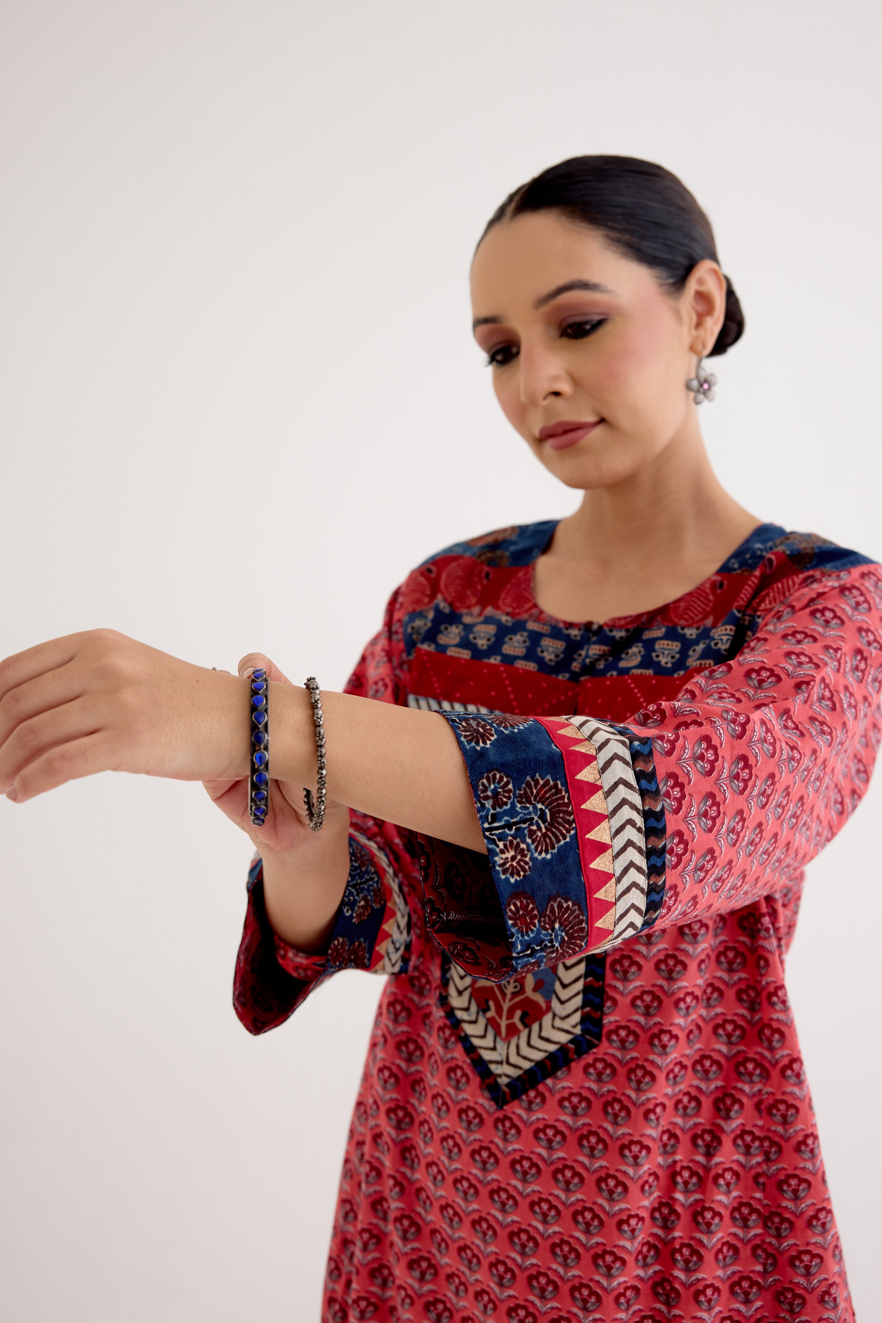 Rozana Caftan Peach Red (10040298176811)