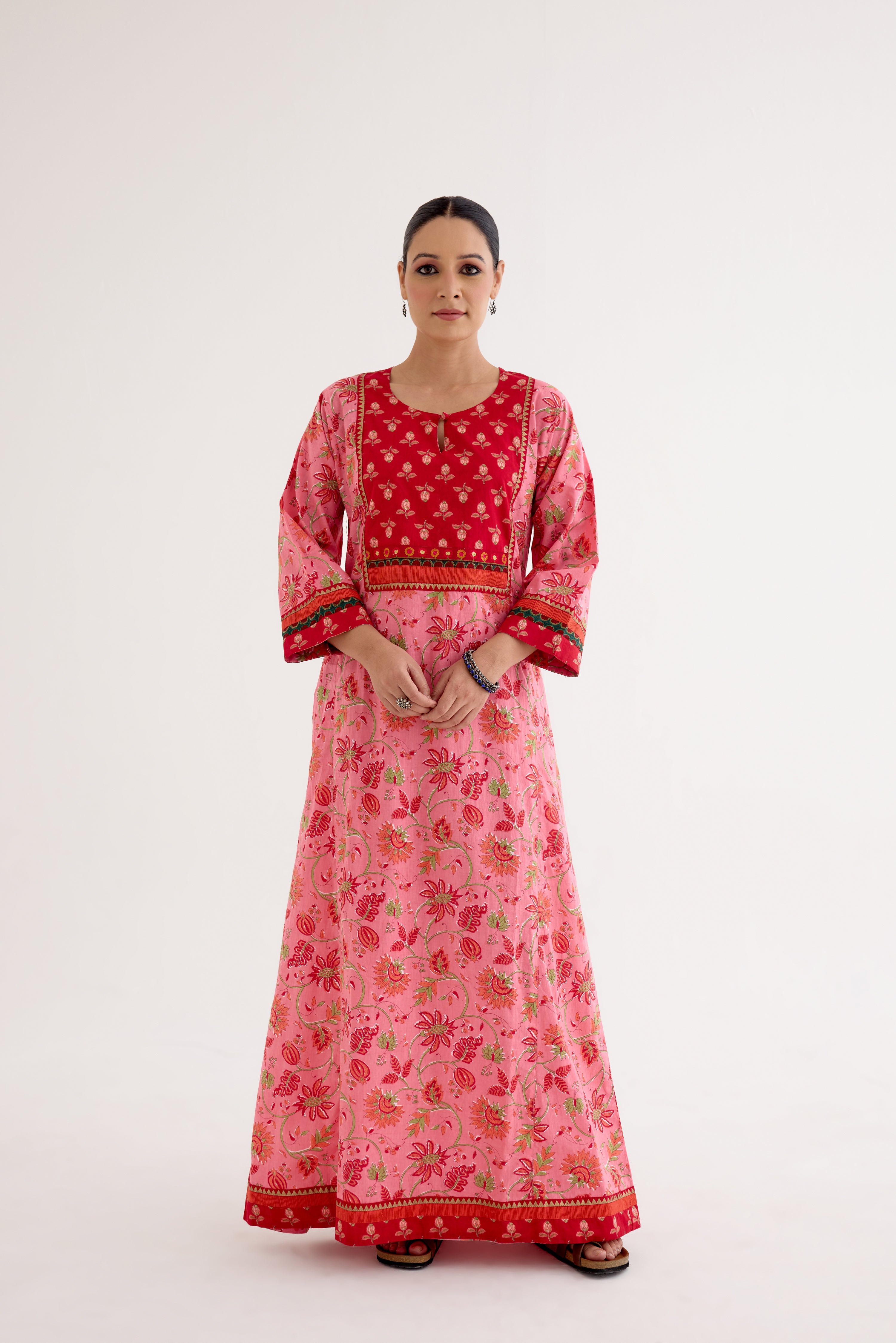 Rozana Caftan Light Pink (10049790378283)