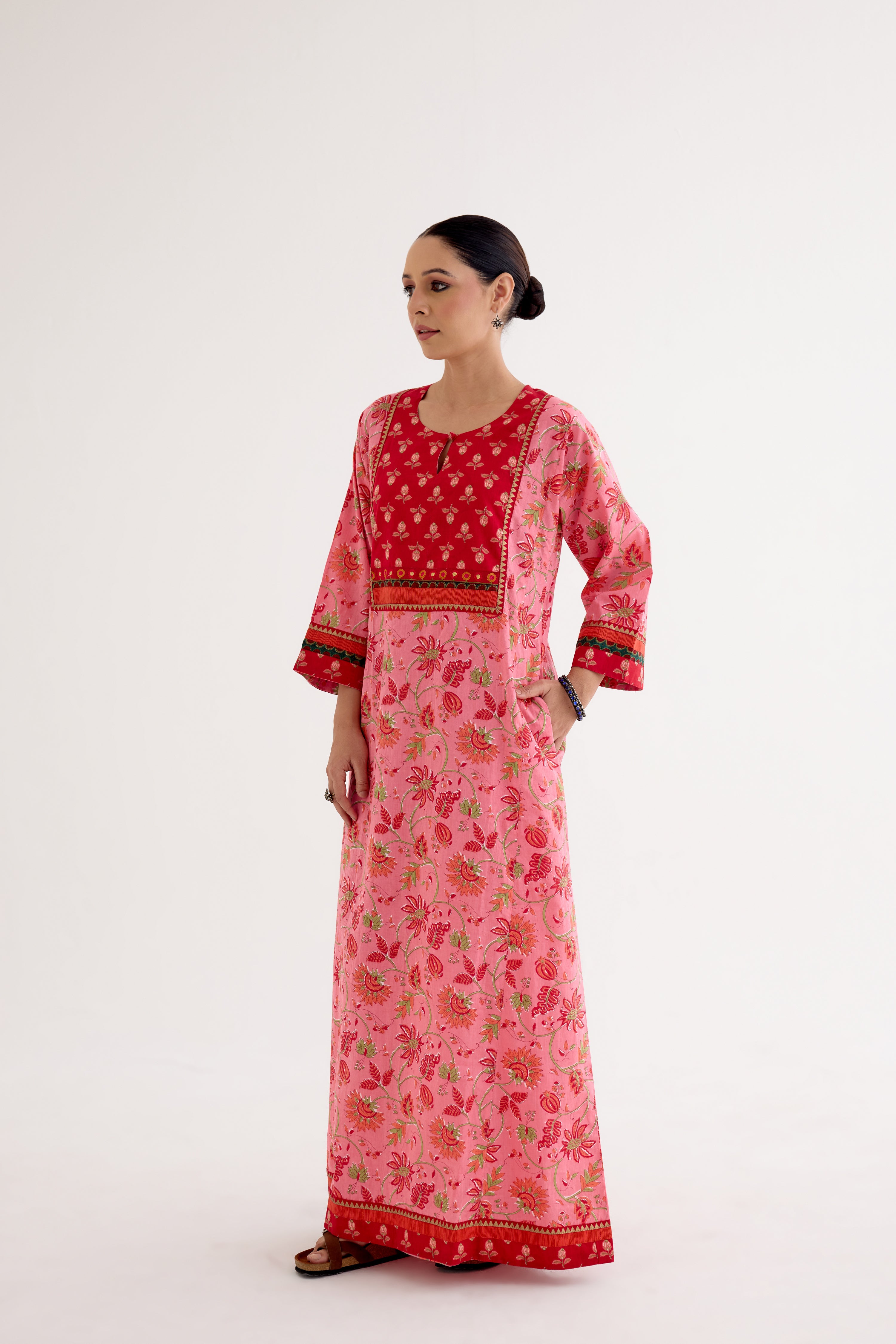 Rozana Caftan Light Pink (10049790378283)