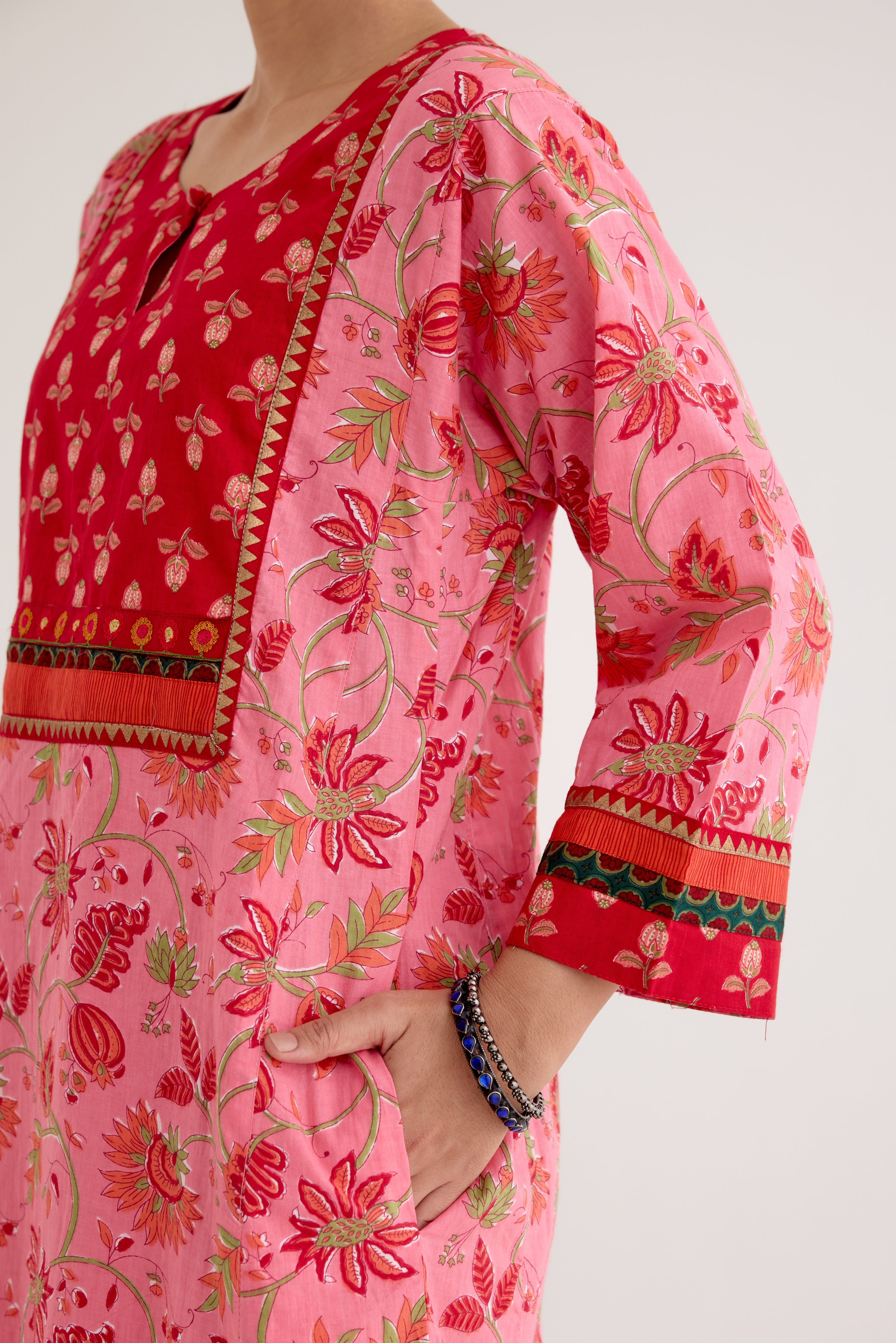 Rozana Caftan Light Pink (10049790378283)