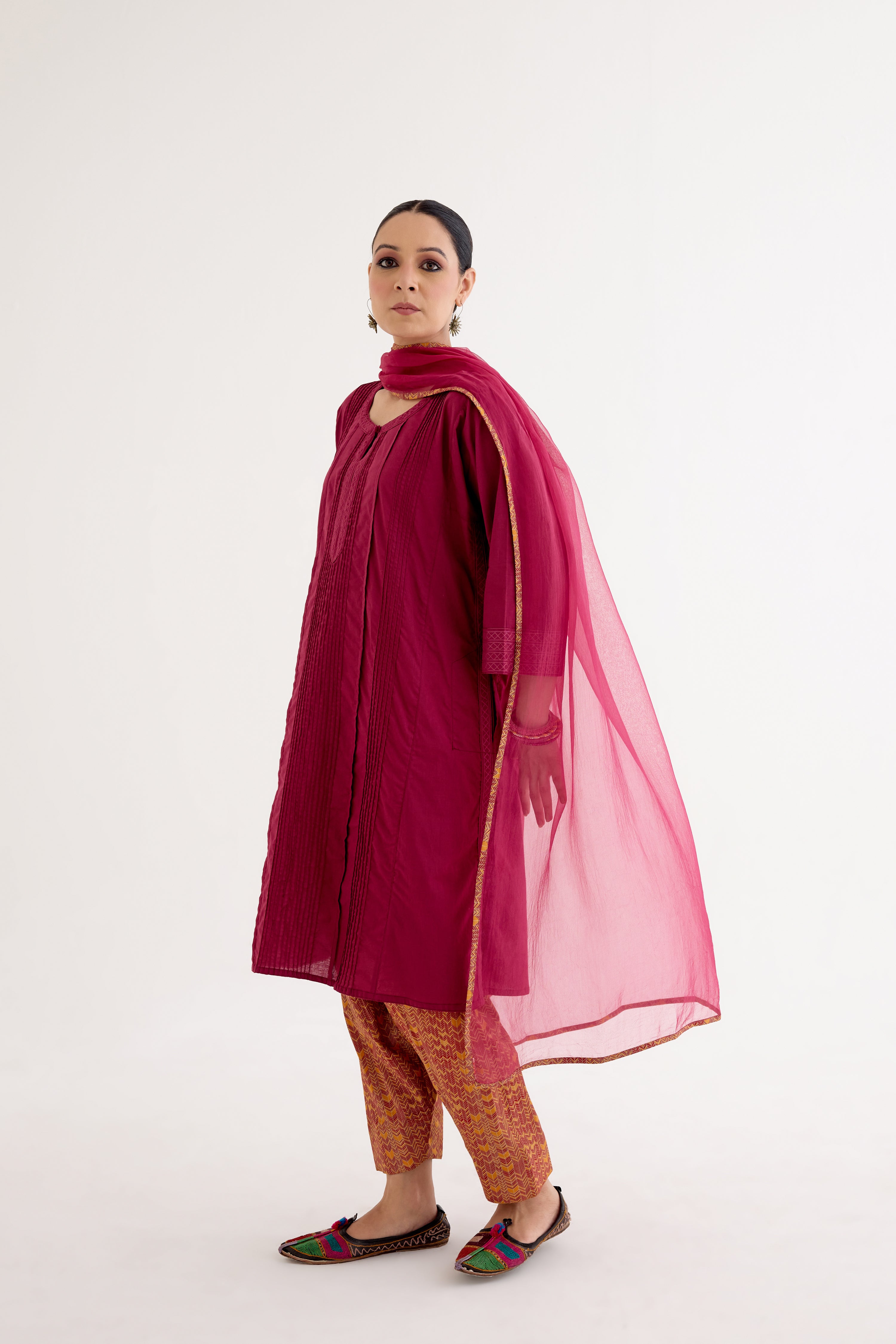 Lavanya Dupatta Mauve (10049773404459)