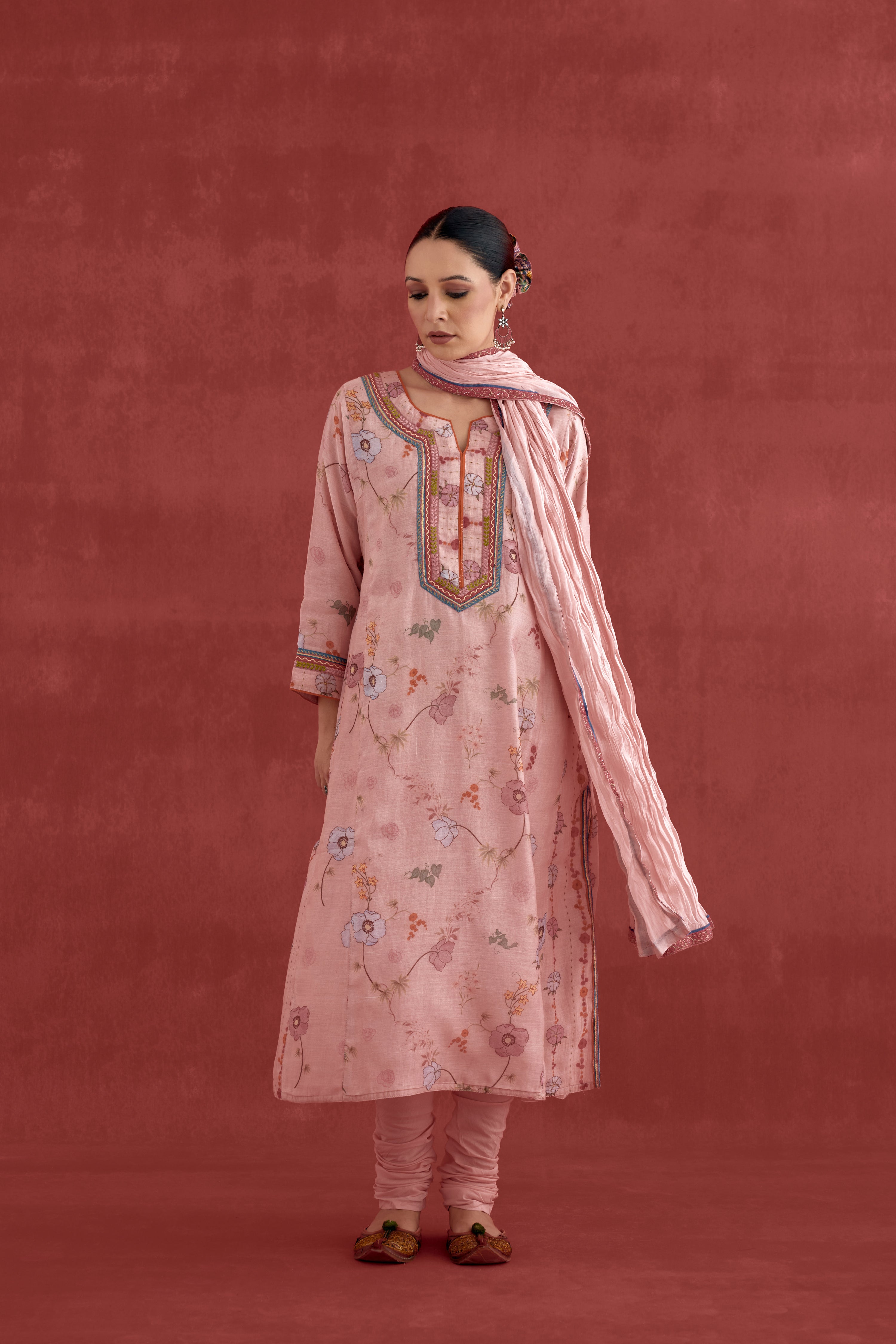 Rozana Dupatta Cream (10039409017131)