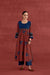 Banjara Cotton Ajrakh Block Printed Kurta Maroon (10039532486955)