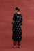 Rozana Modal Silk Block Printed Kurta Black (10039711891755)