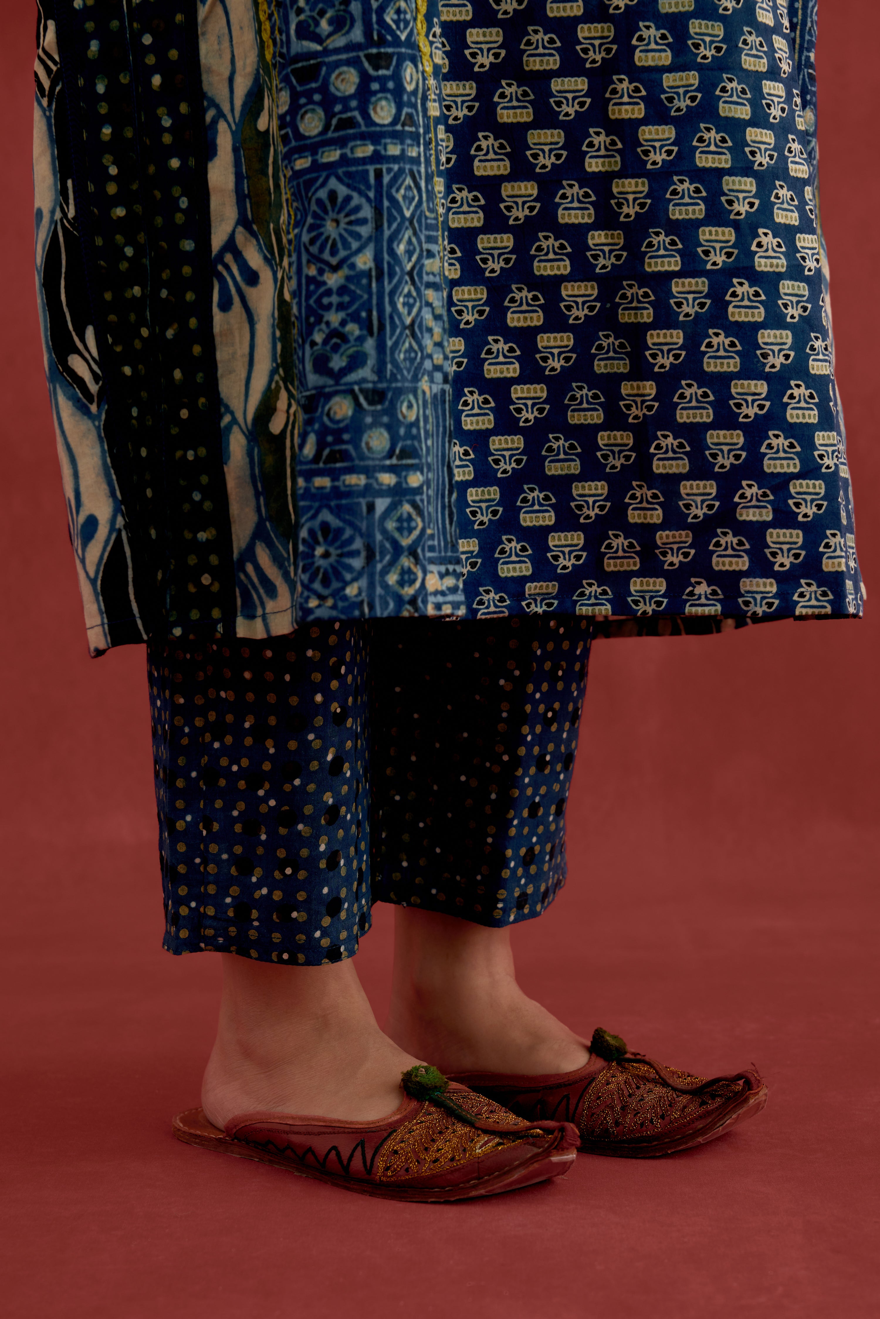 Ananya Ajrakh Pant Blue (10049060962603)