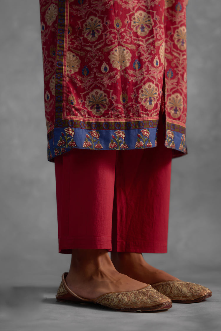 Rozana Pant Maroon