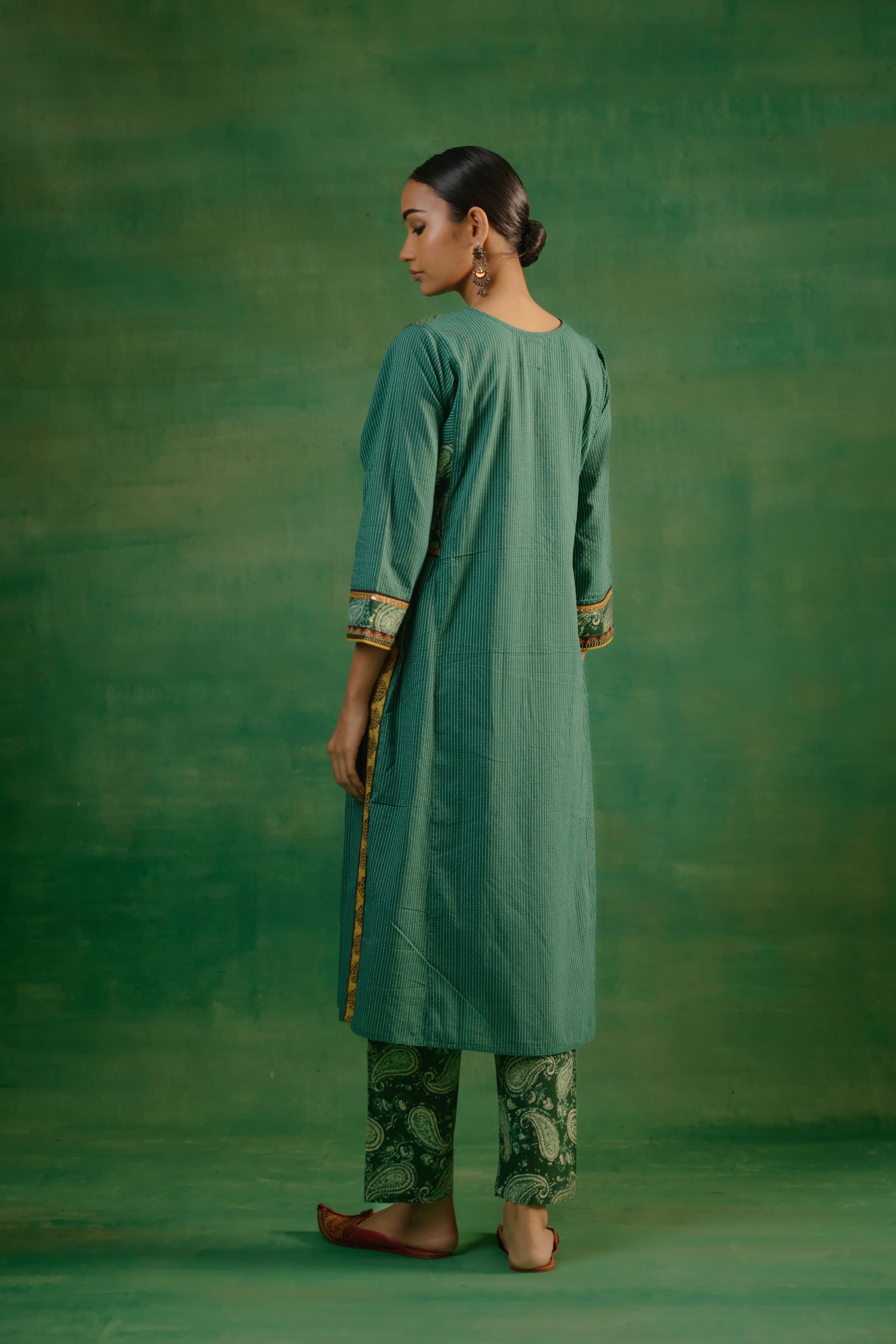 Banjara Kurta Green (9817169789227)
