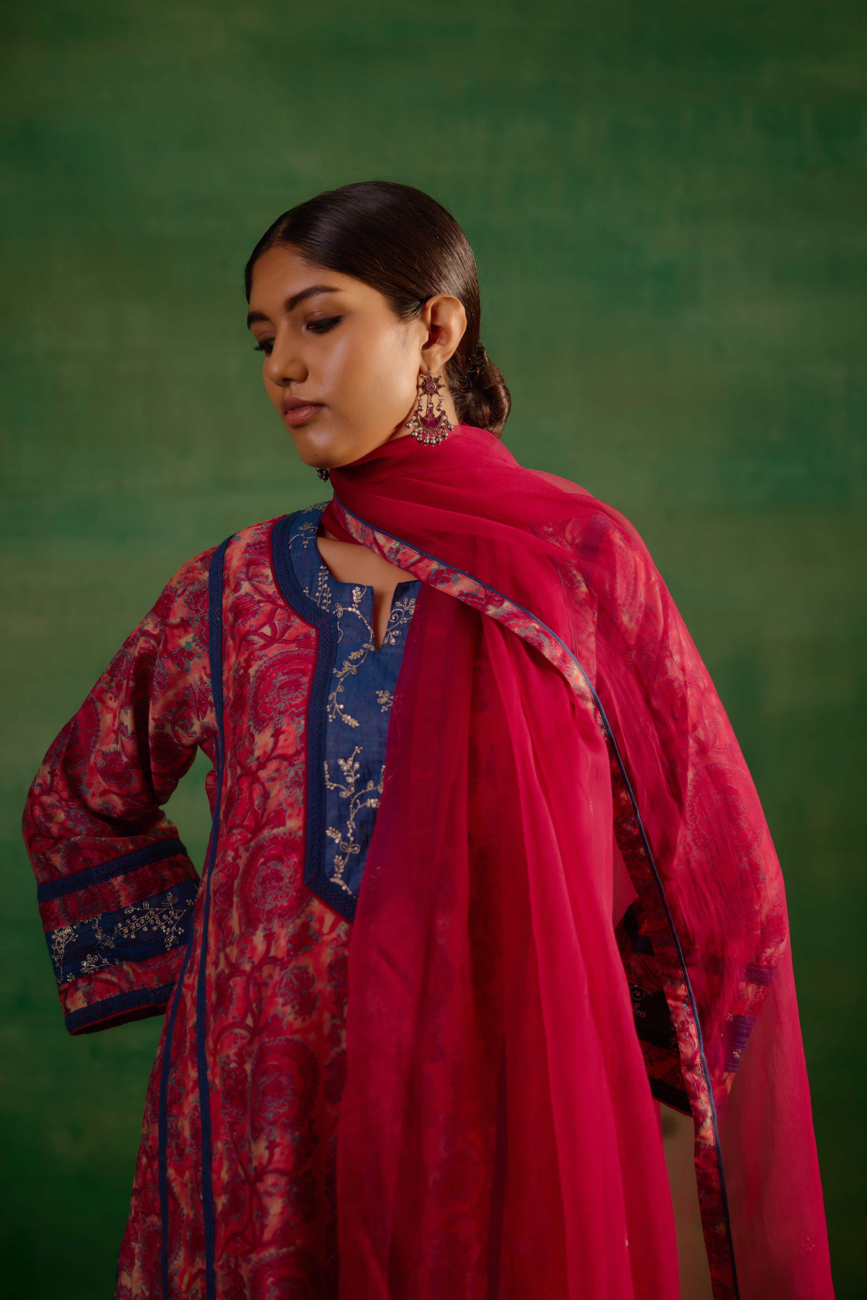 Tulsi Kurta Peach Pink (9815647781163)