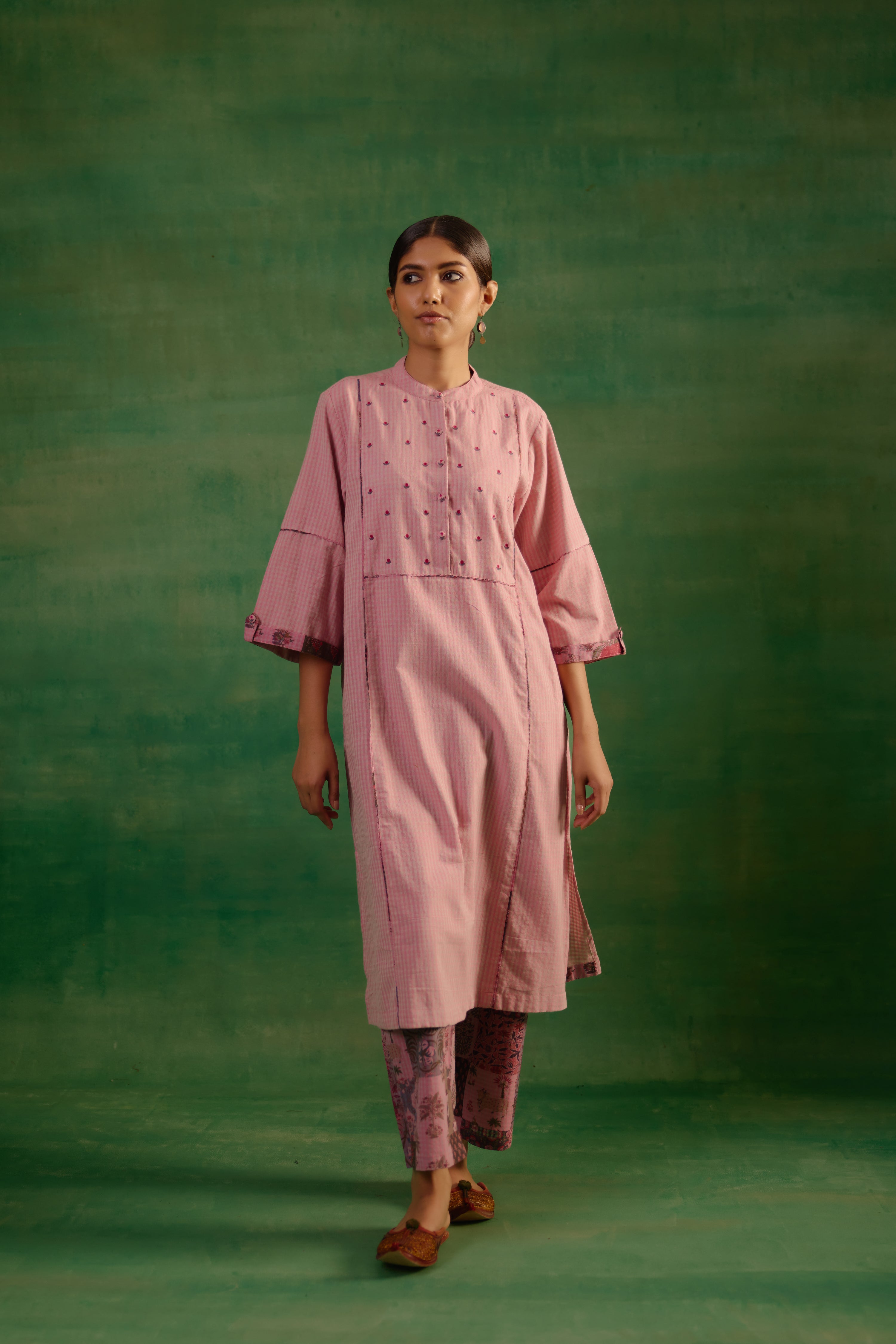 Veda Co-ord Set Pink (9817363808555)