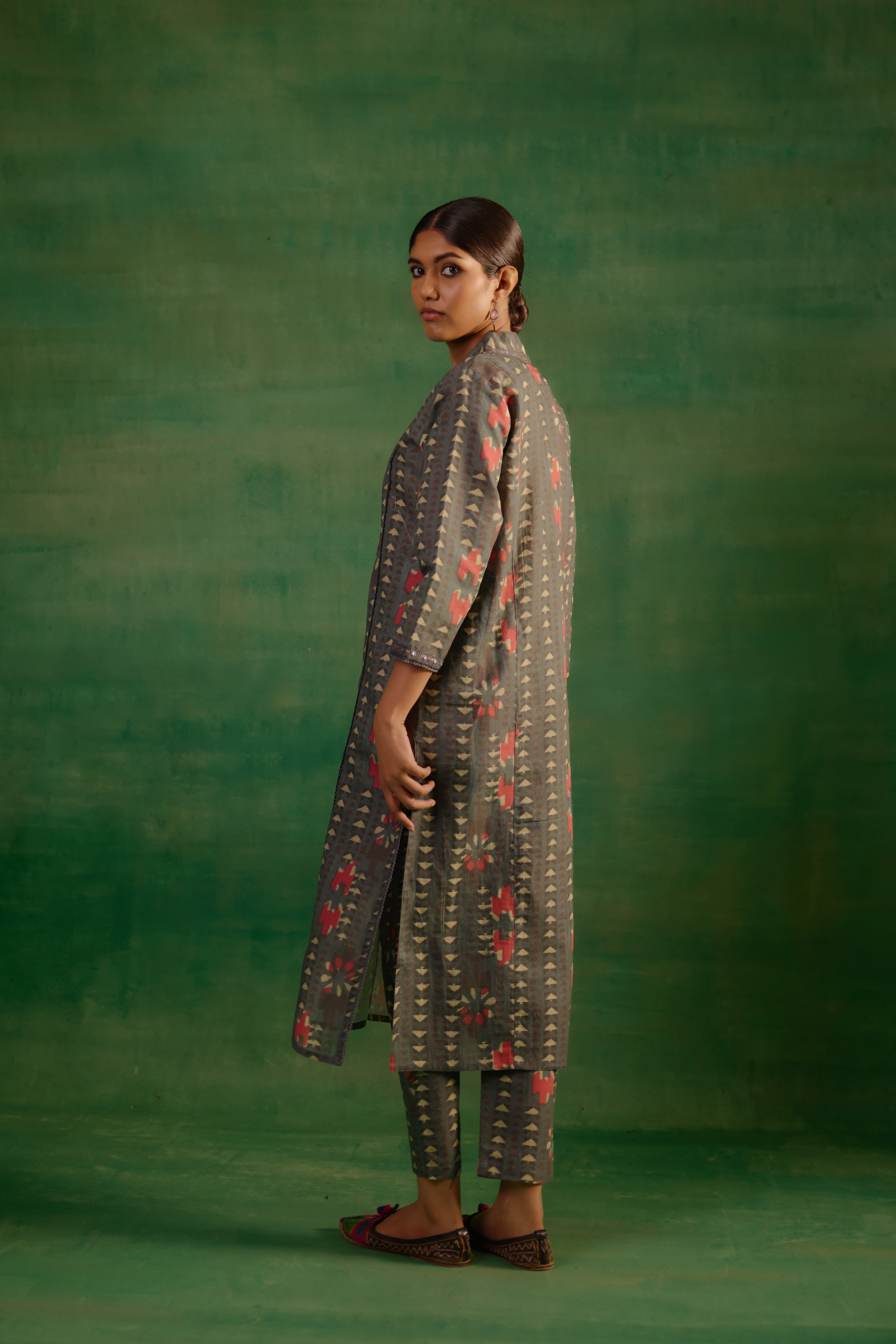 Daisy Co-ord Set Steel Blue (9817352044843)