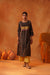 Afreen Kurta Dark Grey Ochre (8439345479979)