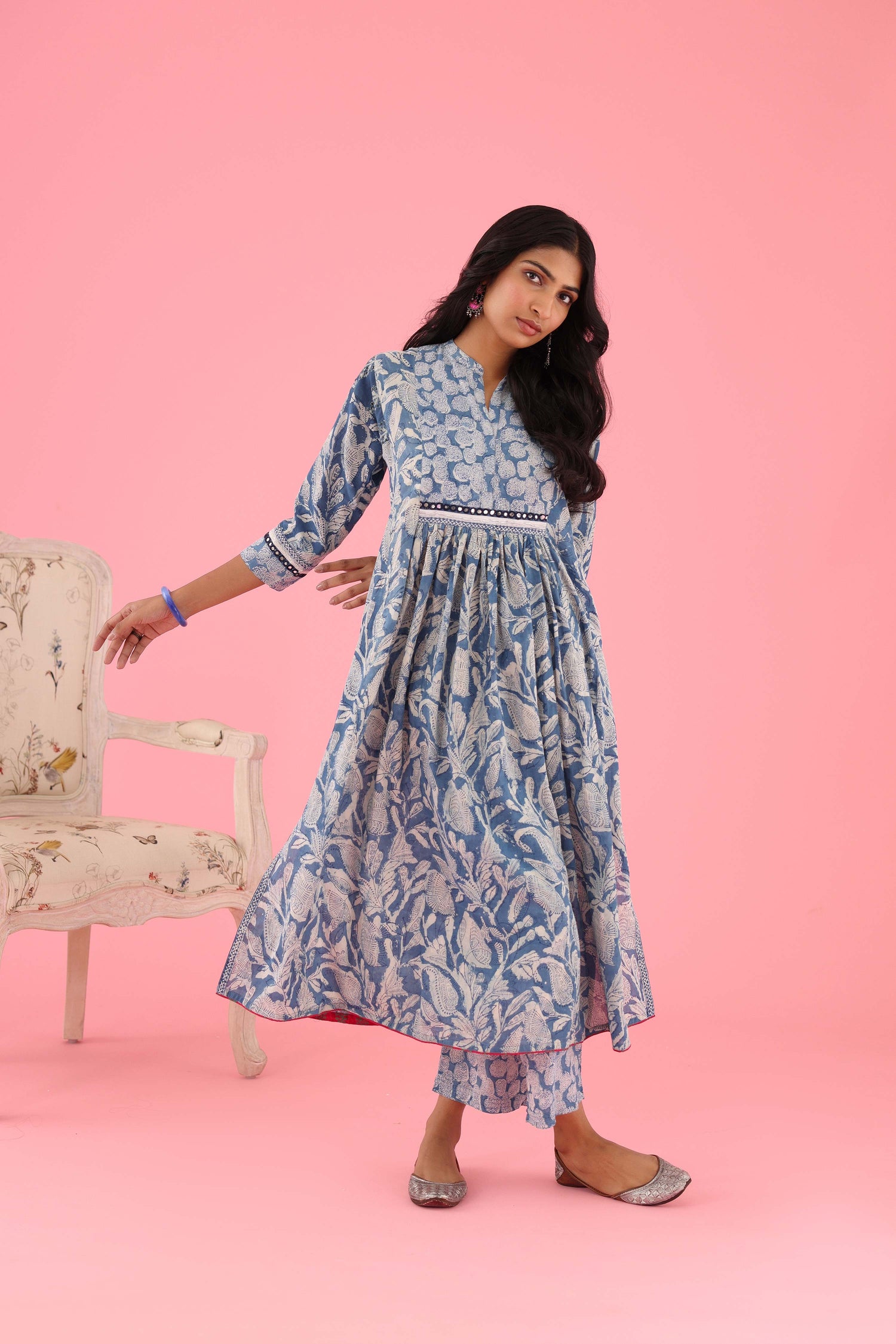 Rozana Pant Blue Off White (8426673340715)