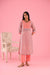 Yoke Kurta Peach Light Blue (8426643259691)