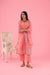 Yoke Kurta Peach Light Blue (8426643259691)