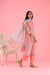 Yoke Kurta Peach Light Blue (8426643259691)