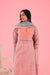 Yoke Kurta Peach Light Blue (8426643259691)
