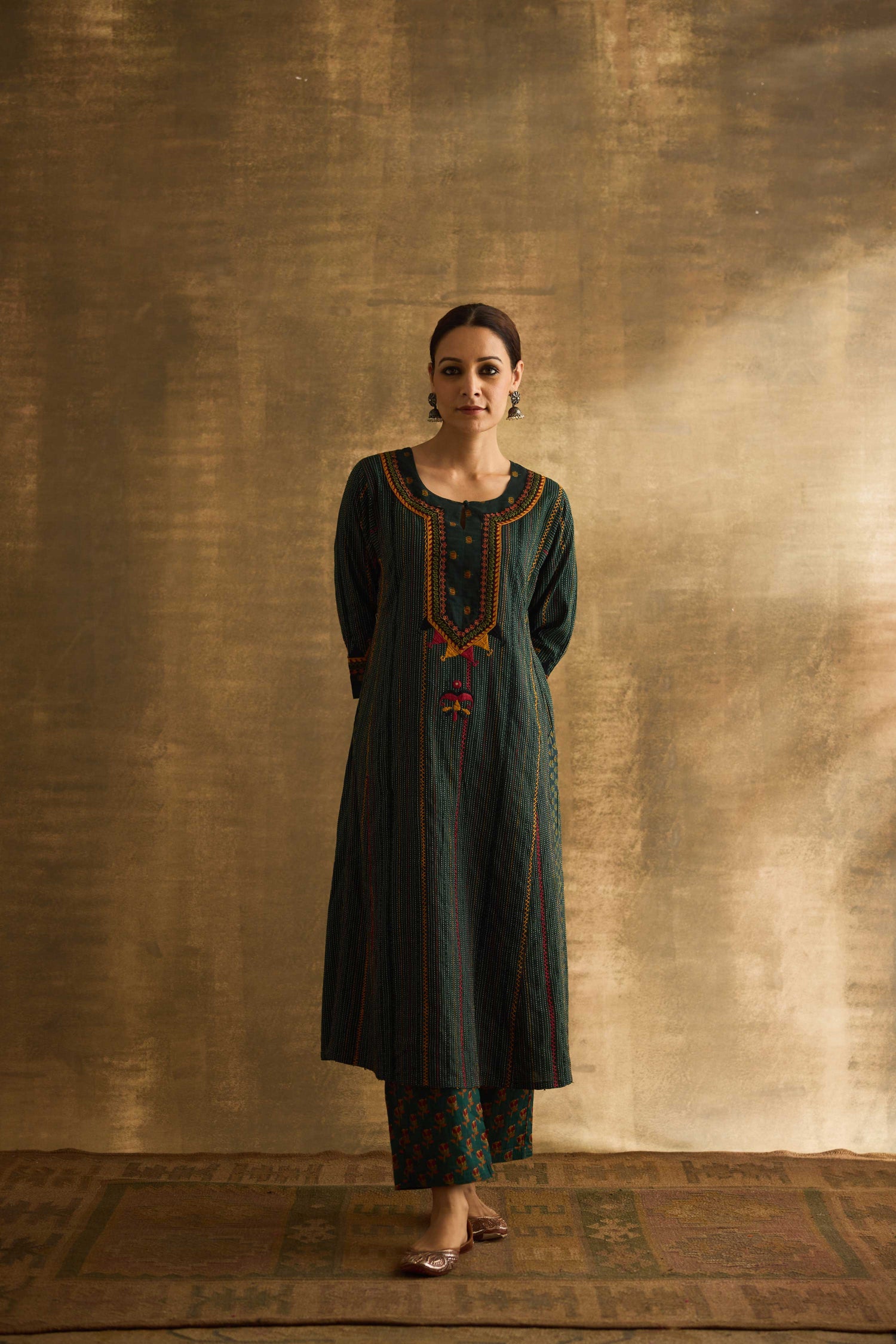 Rozana Pant Green (9886324916523)