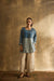 Rozana Kurti Off White Blue (9889719943467)