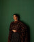 Rozana Chanderi Dupatta Black (8828657369387)