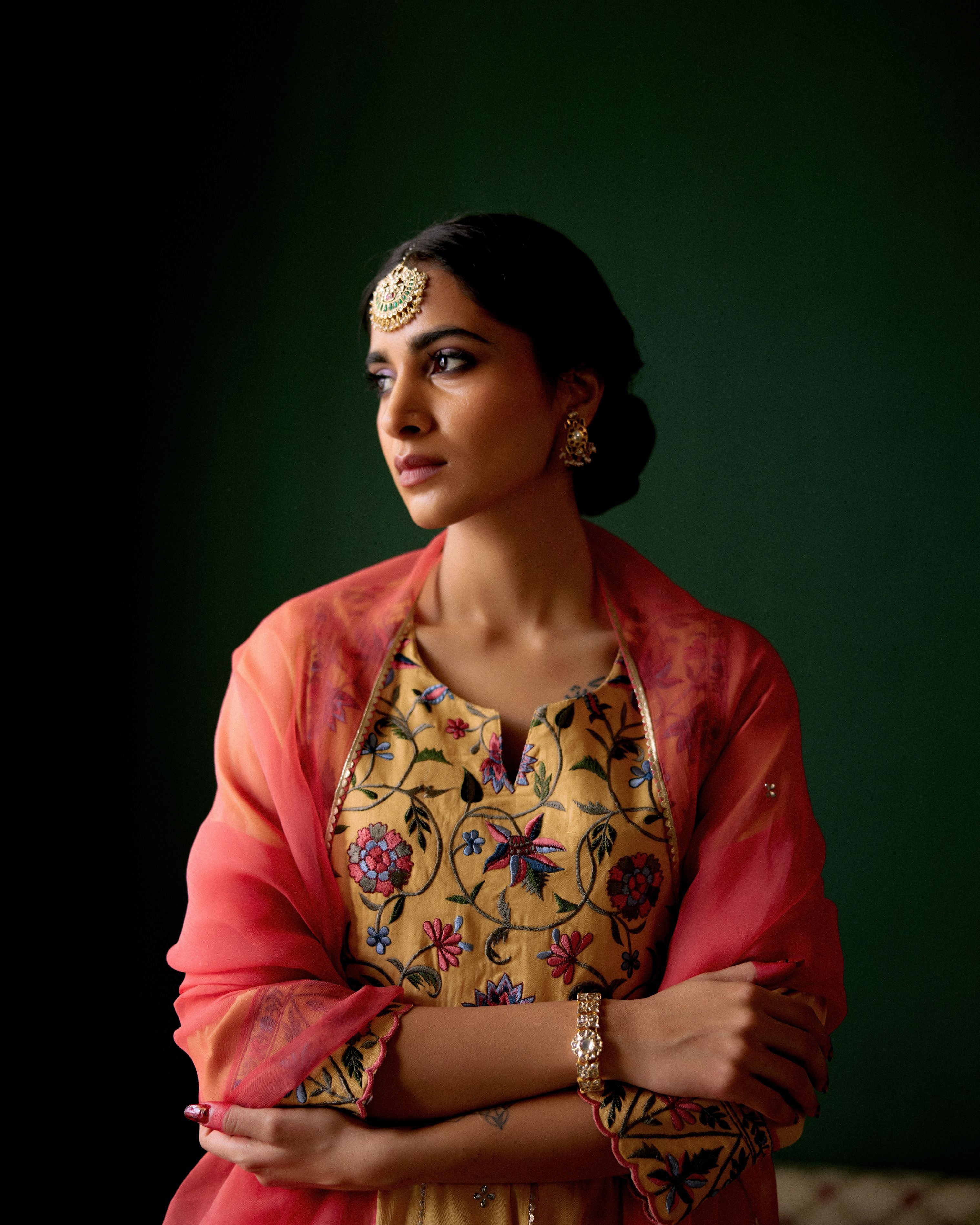 Mehtab Kurta Beige (8828360687915)