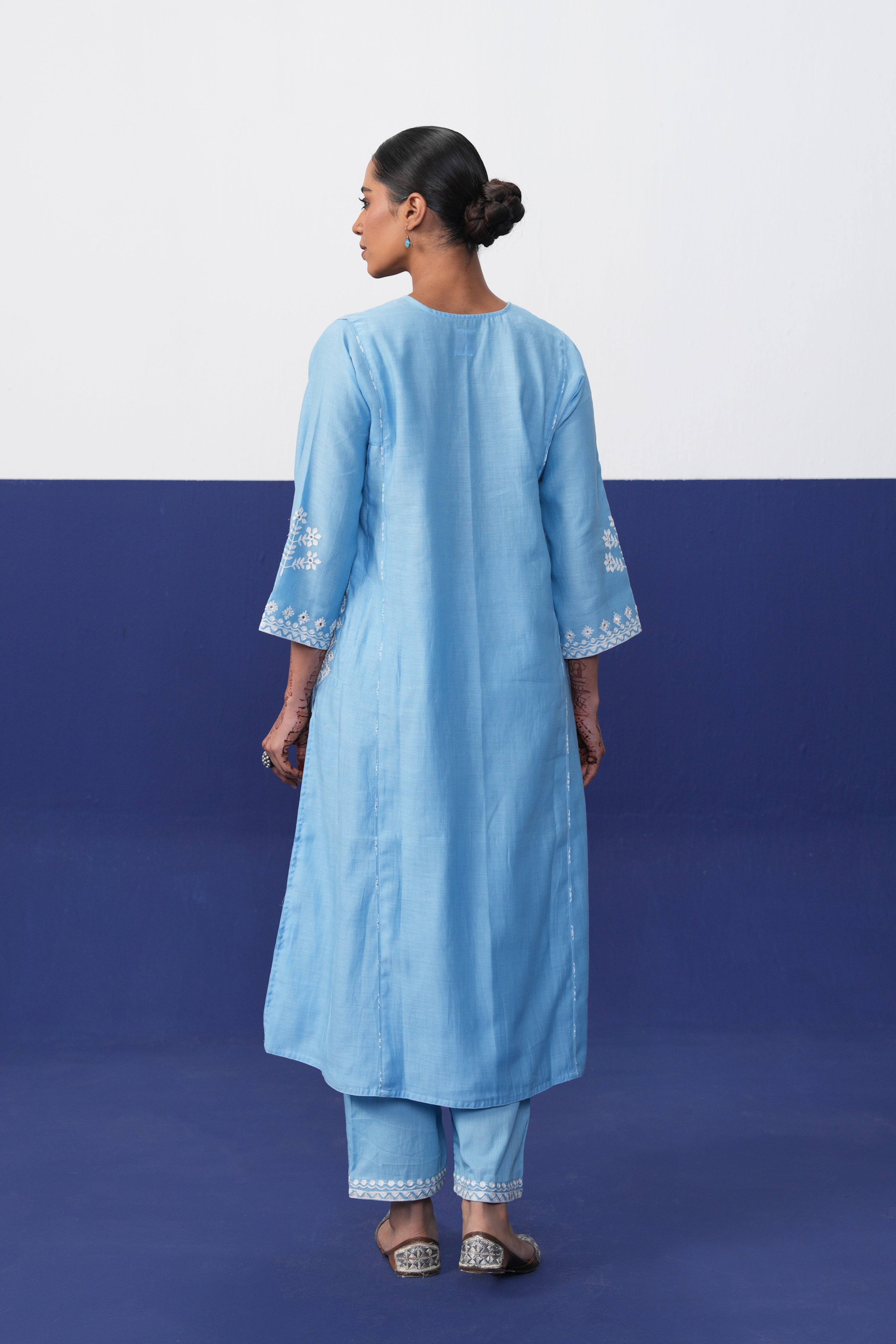 Tulsi Pant Light Blue