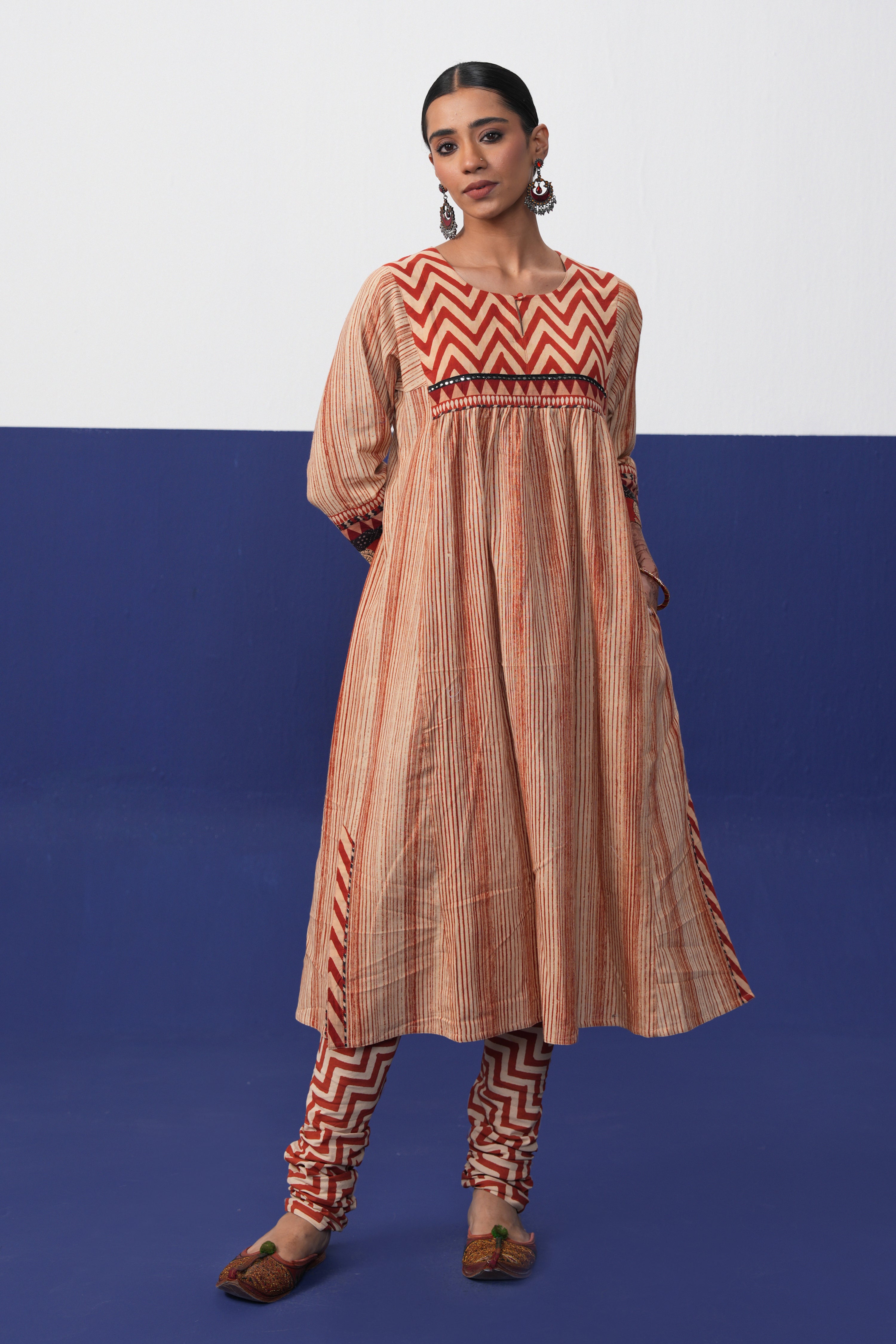 Rozana Bottom Beige Rust