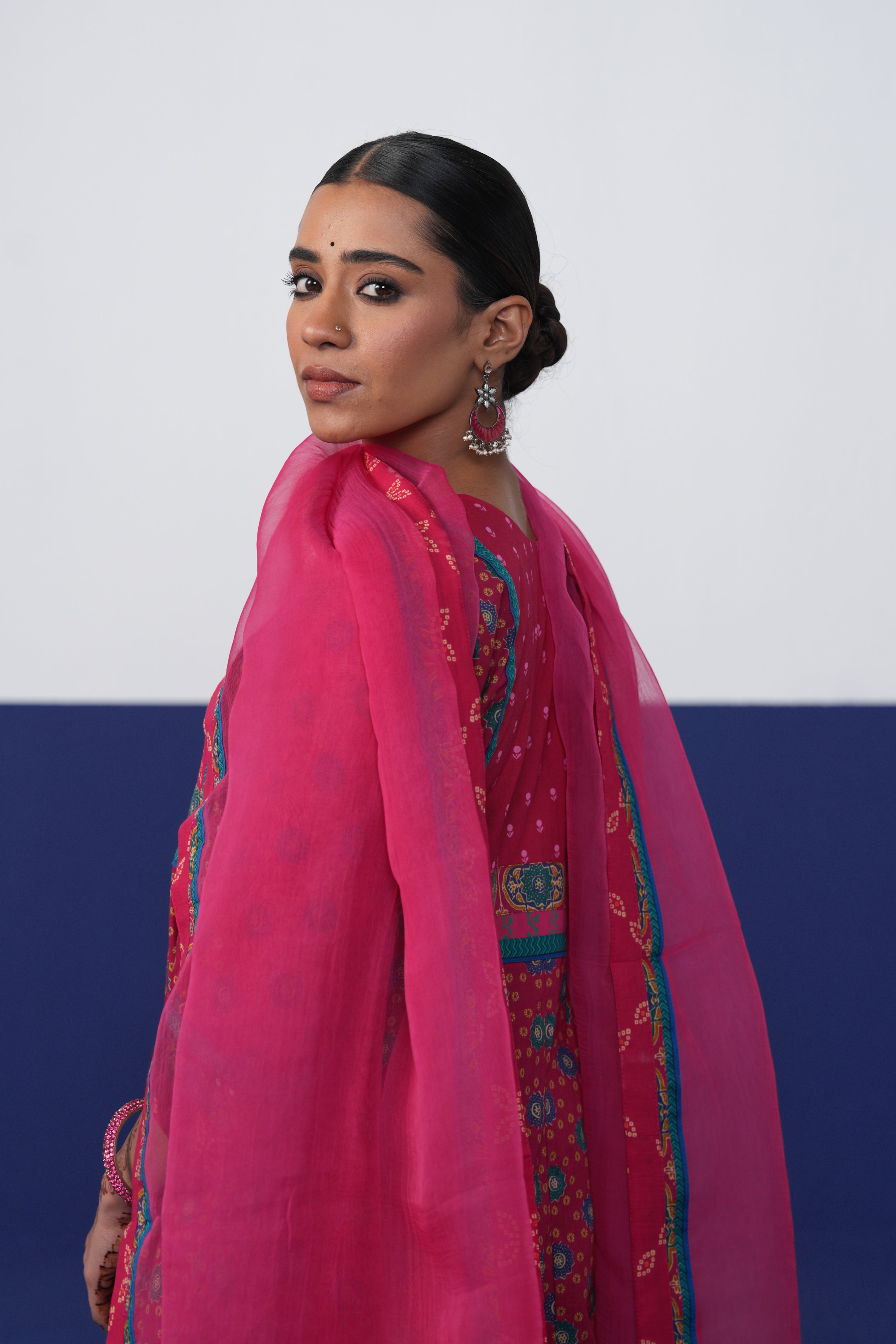 Medh Dupatta Pink
