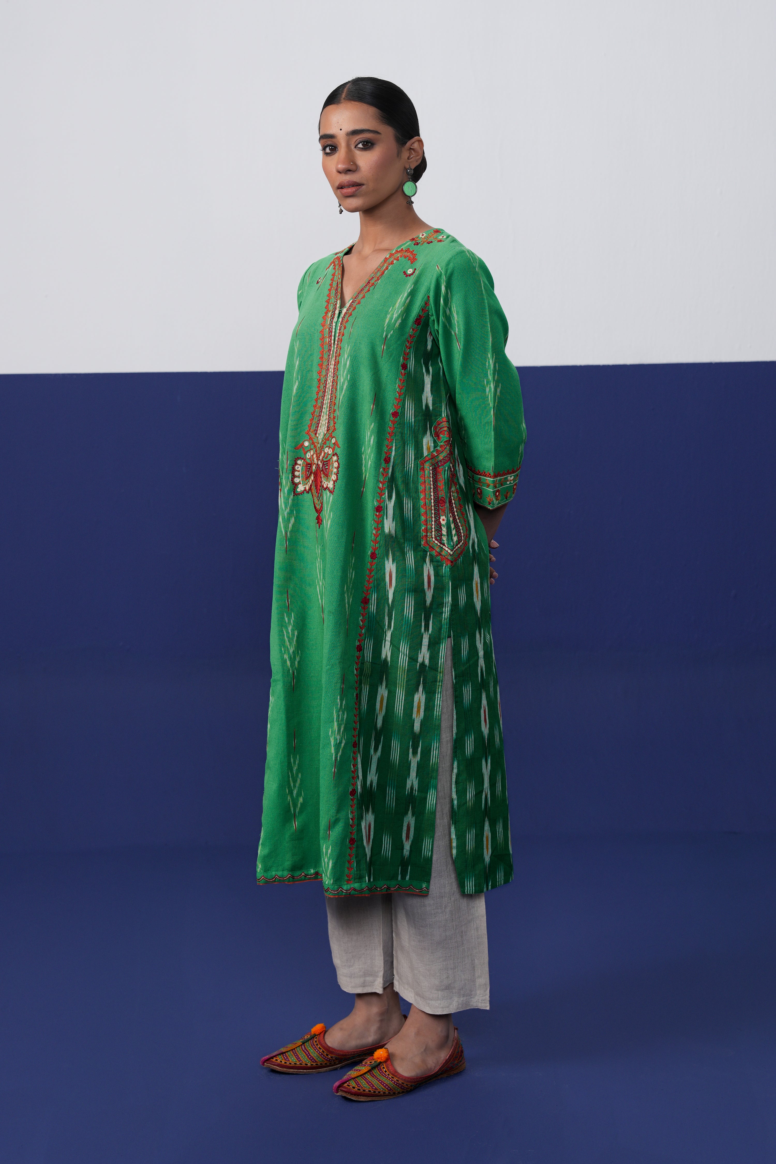 Siya Kurta Green