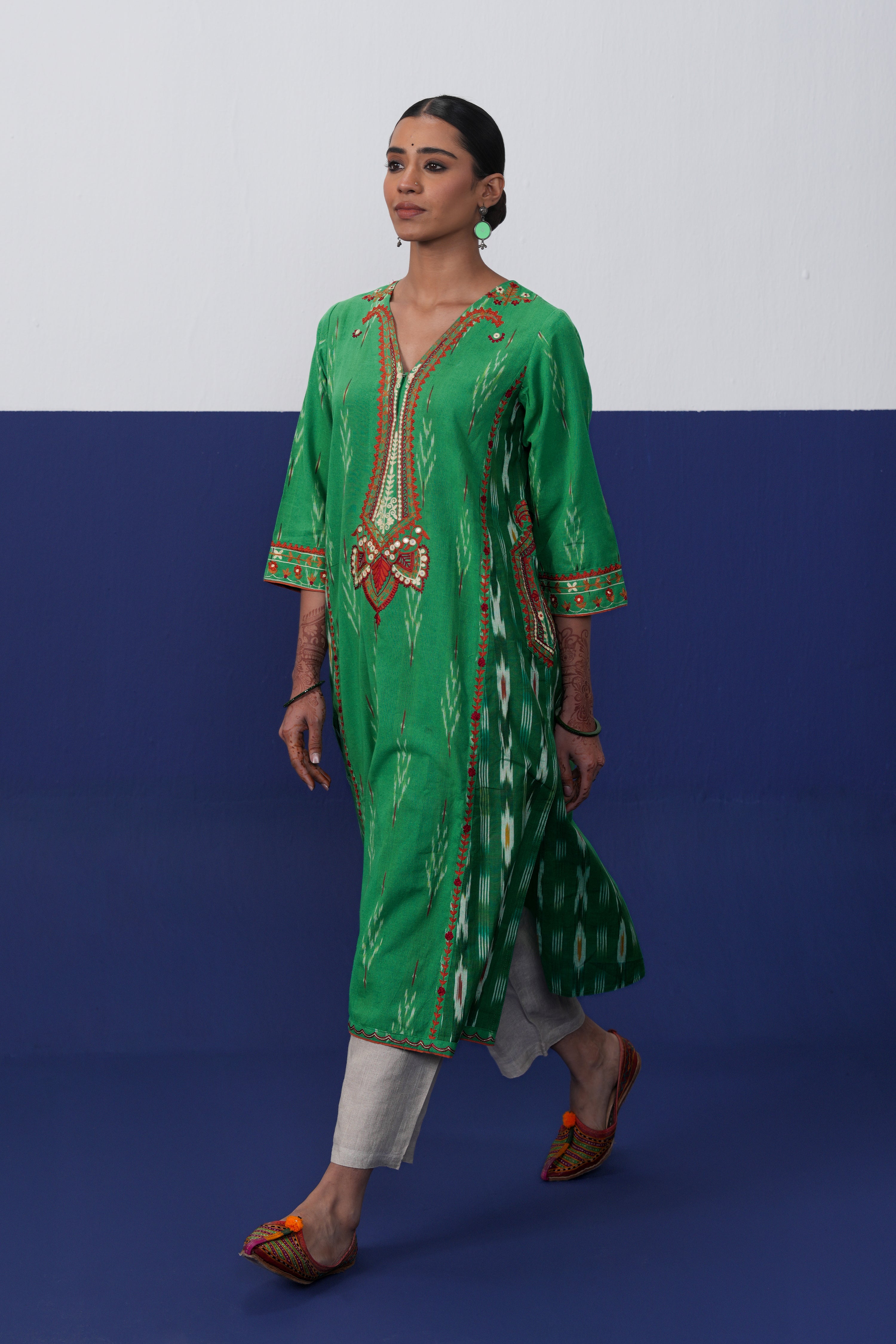 Siya Kurta Green