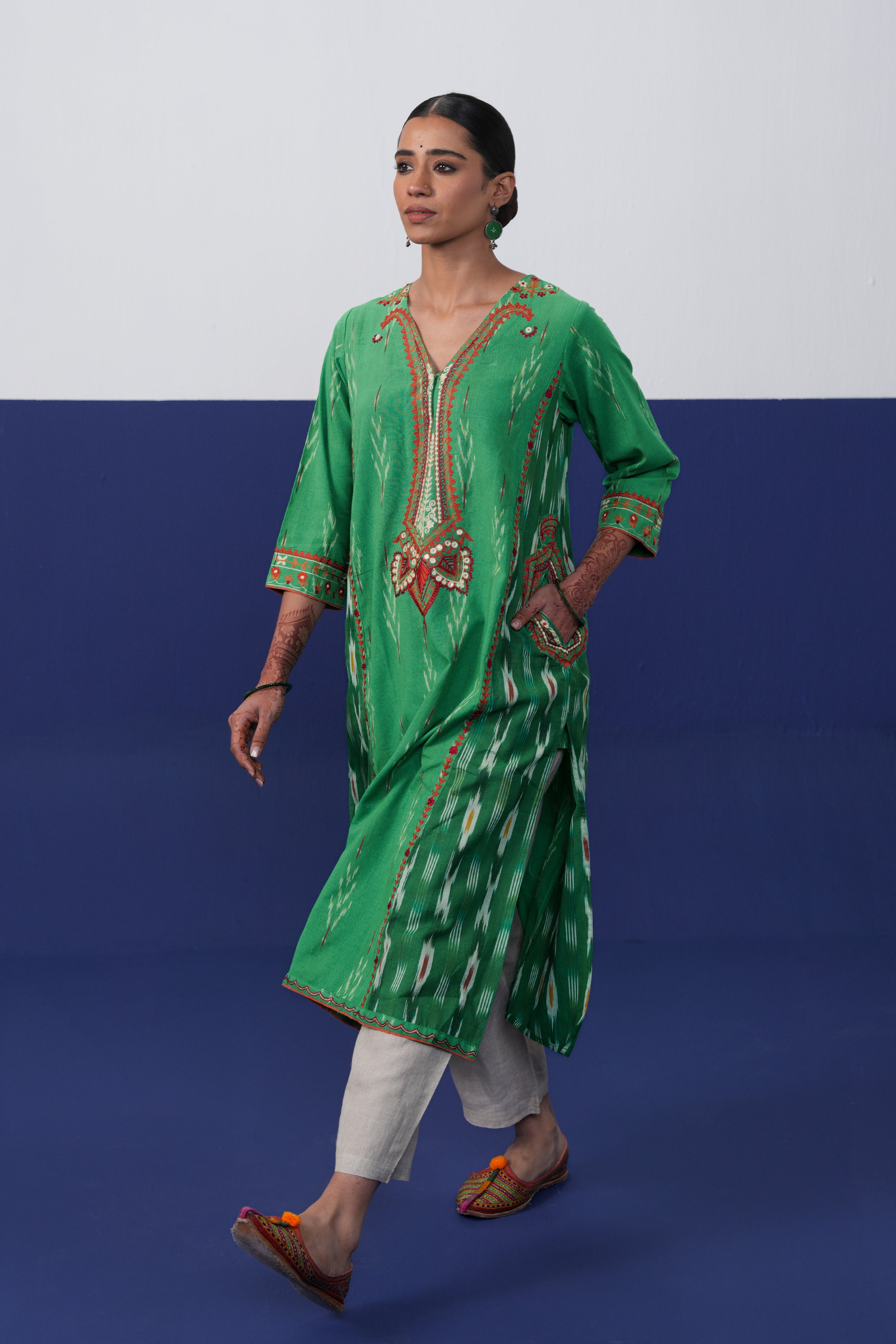 Siya Kurta Green