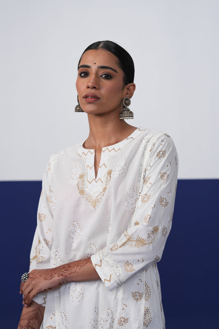 Adya Kurta Cream