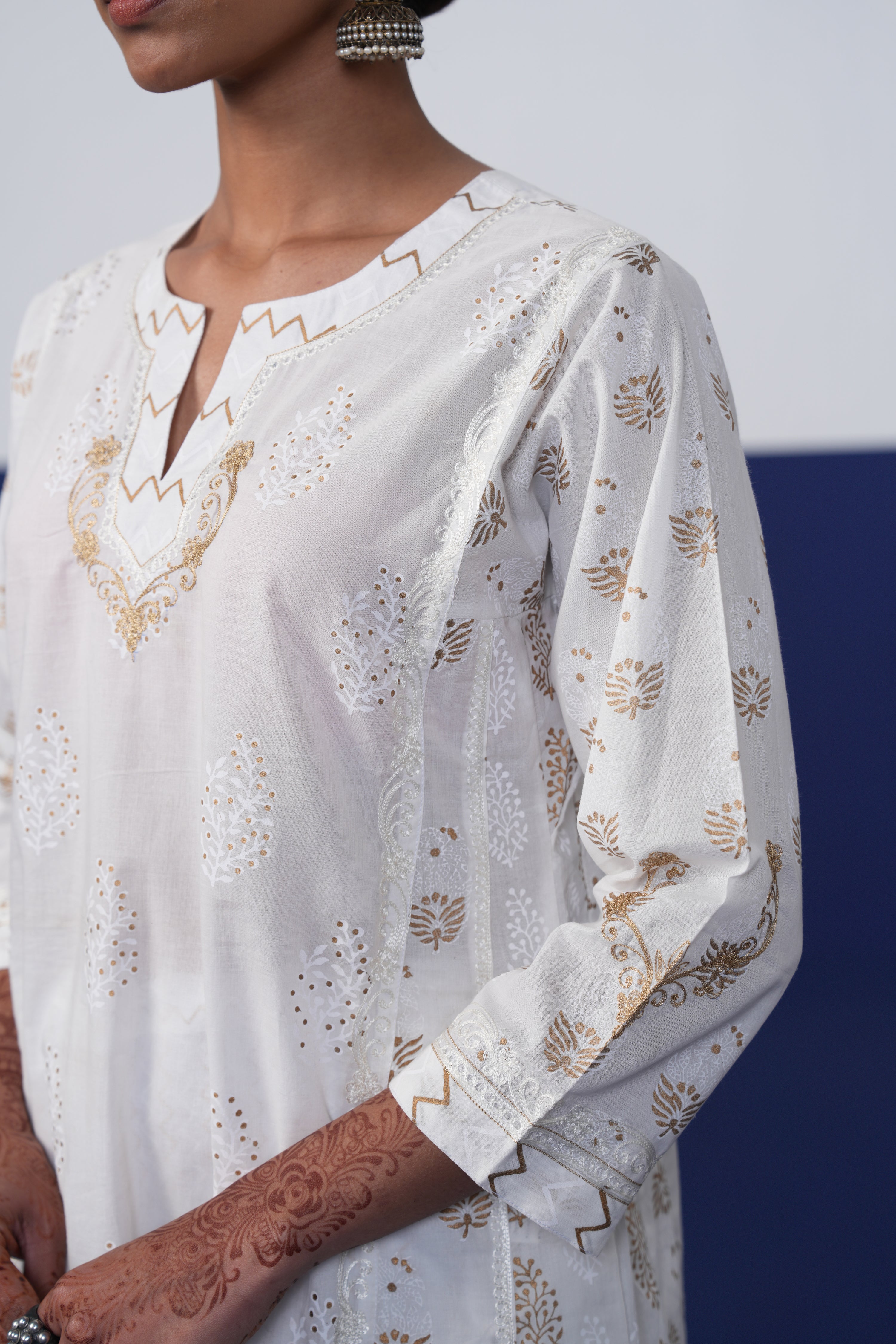 Adya Kurta Cream