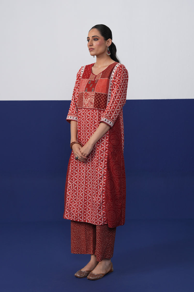 Dienne Pant Red