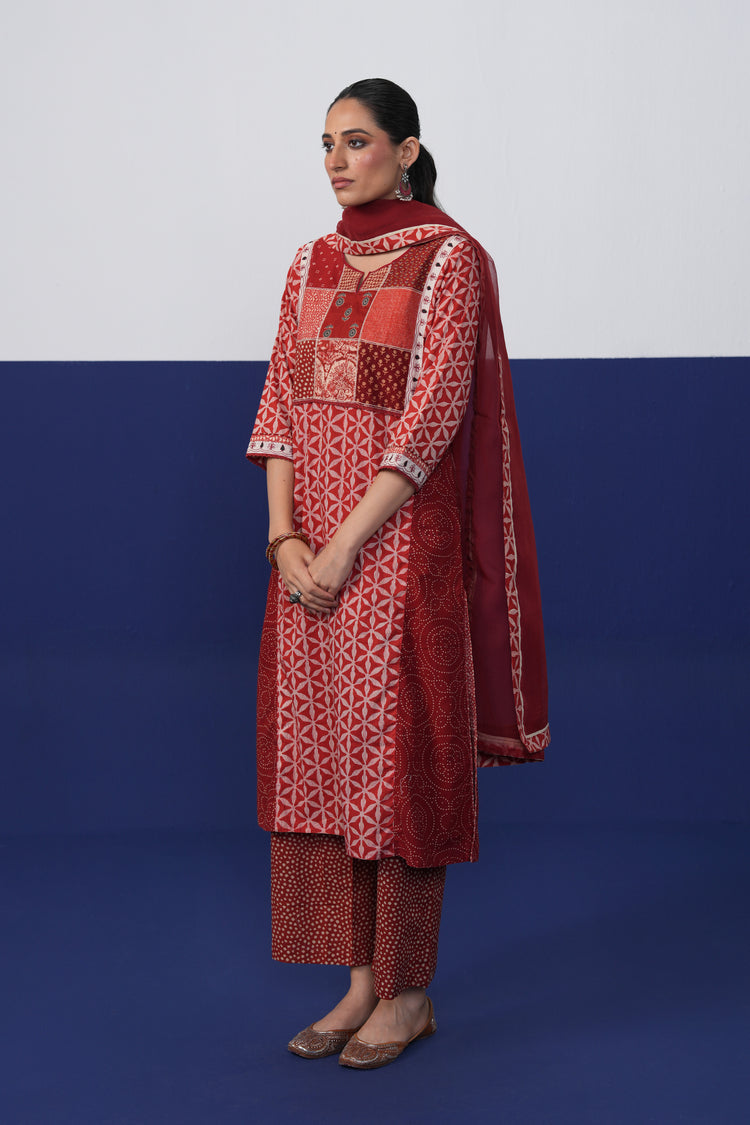 Dienne Pant Red