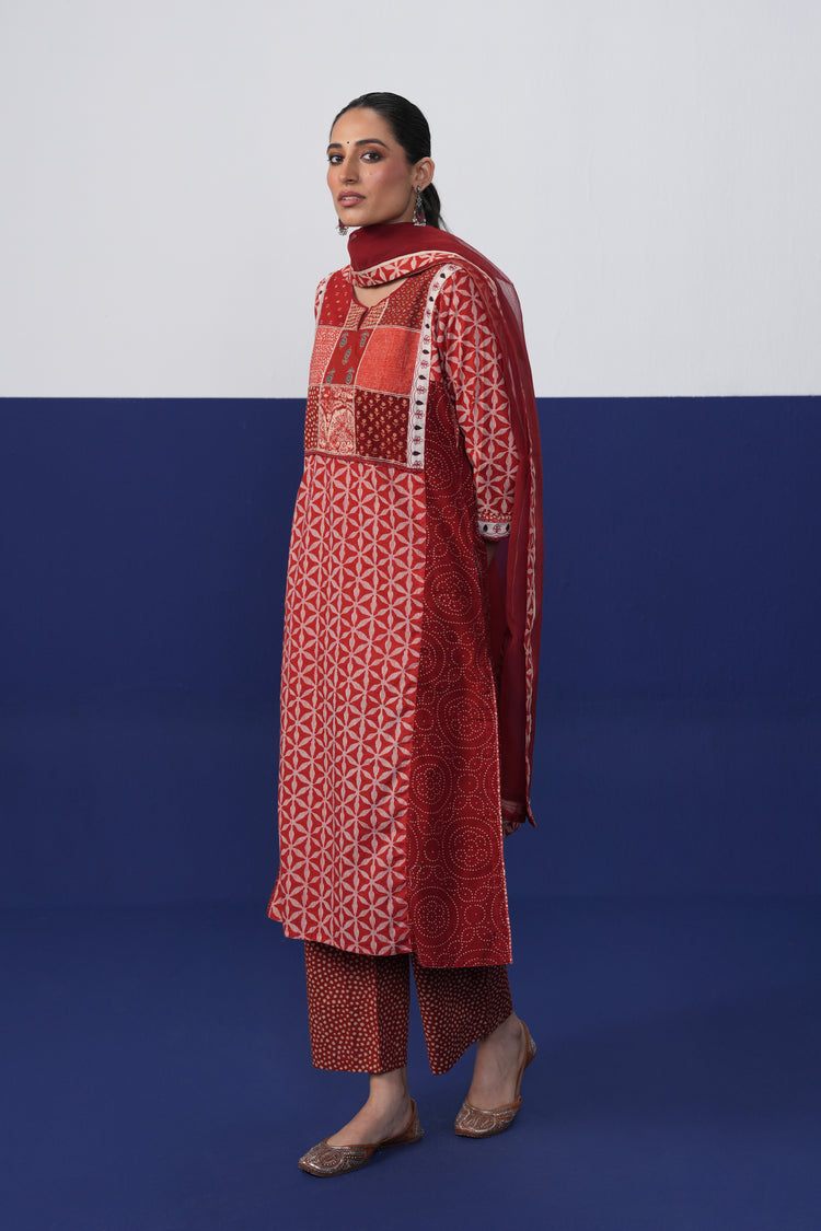 Dienne Pant Red