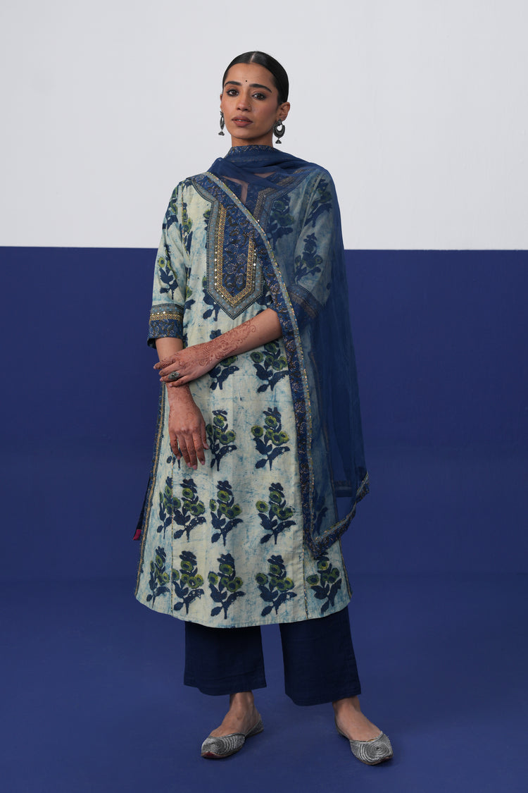 Rozana Pant Dark Blue