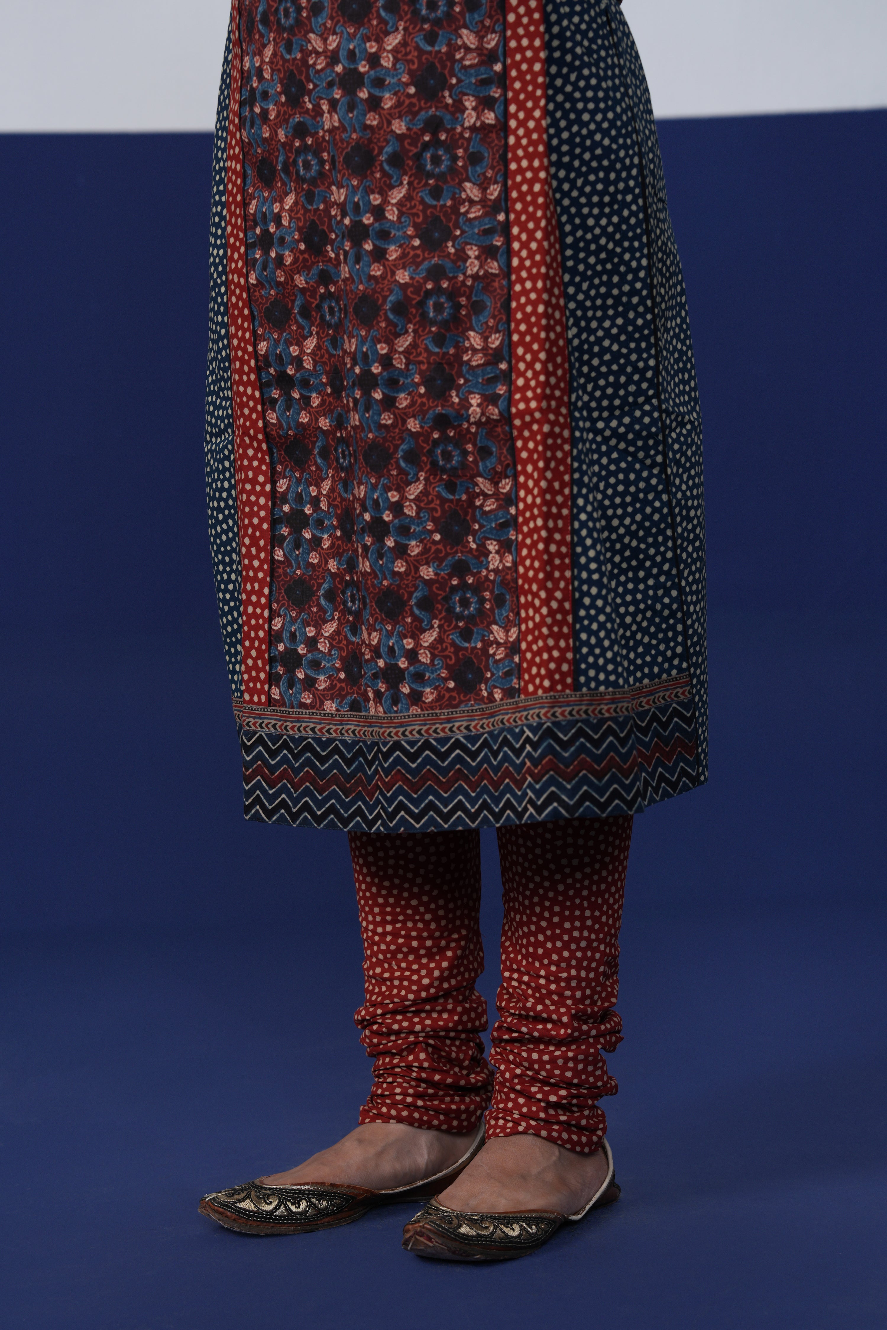 Rozana Bottom Maroon