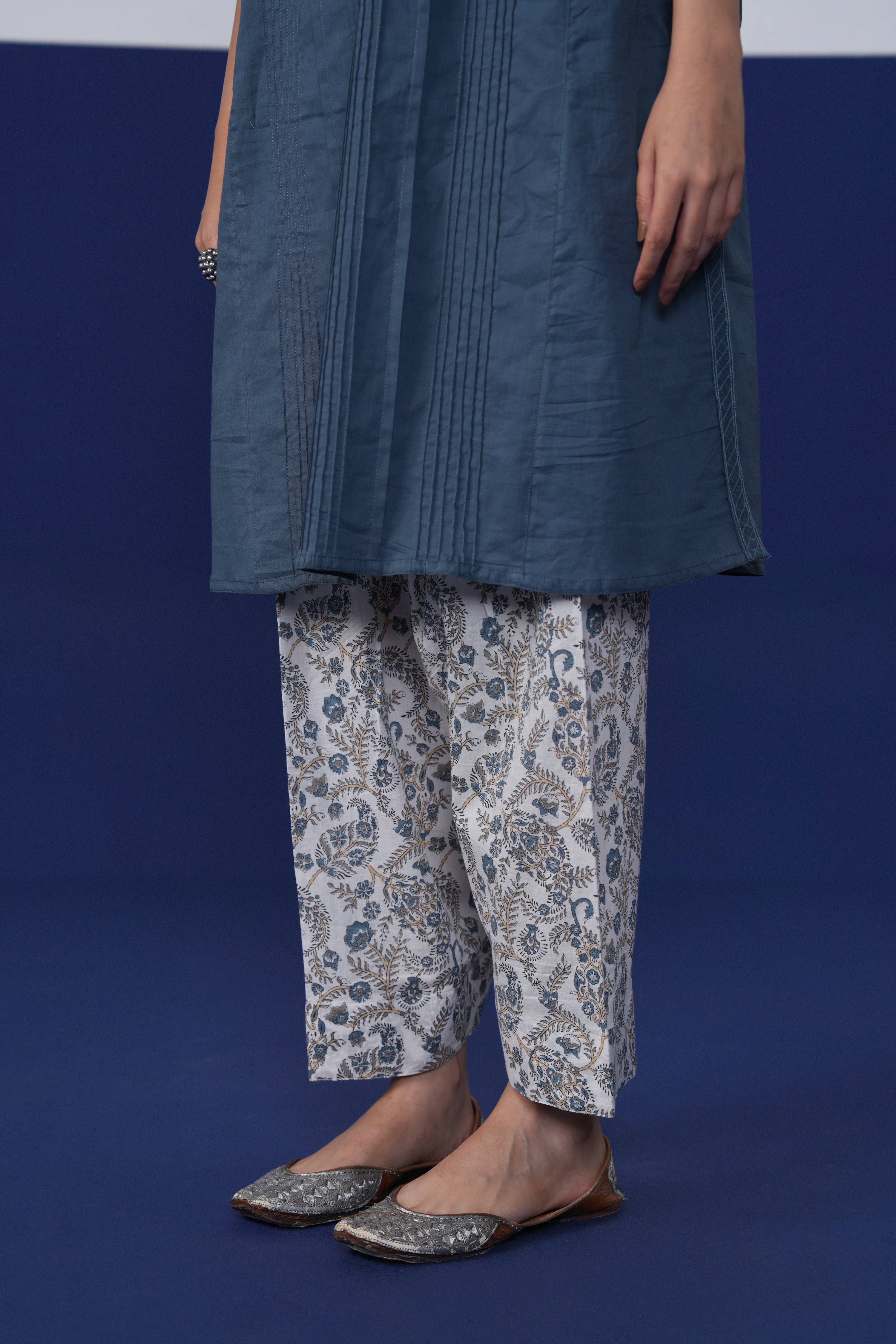 Lavanya Co-ord Set Blue (Set Of 2)