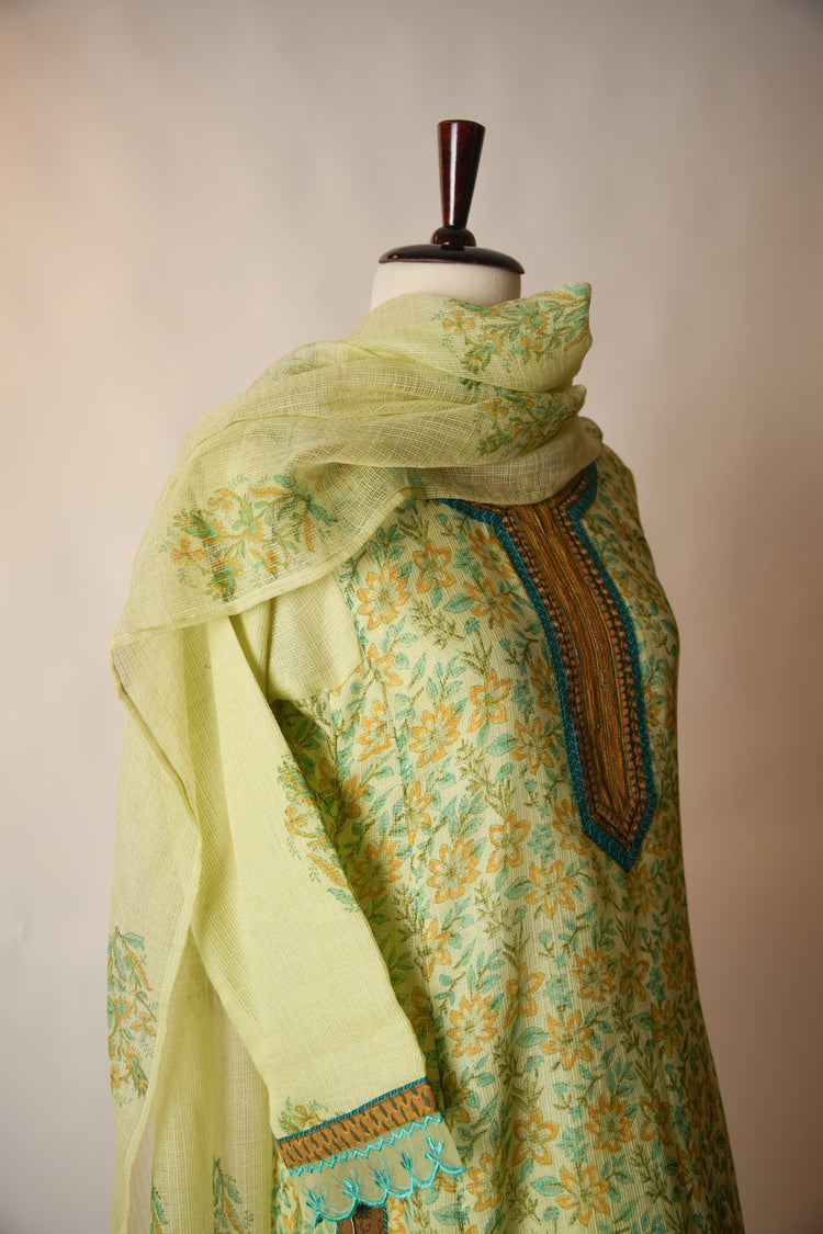 Rozana Printed Kota Cotton Dupatta