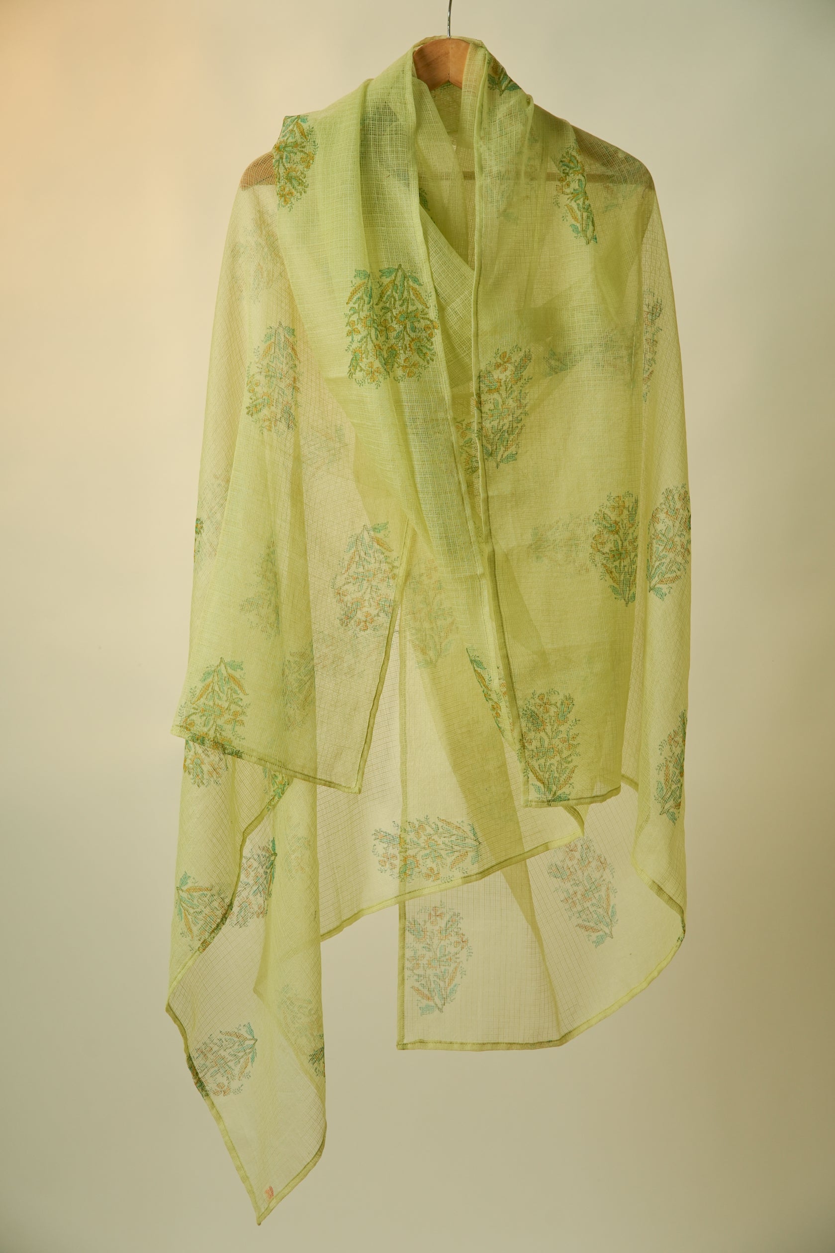 Rozana Printed Kota Cotton Dupatta