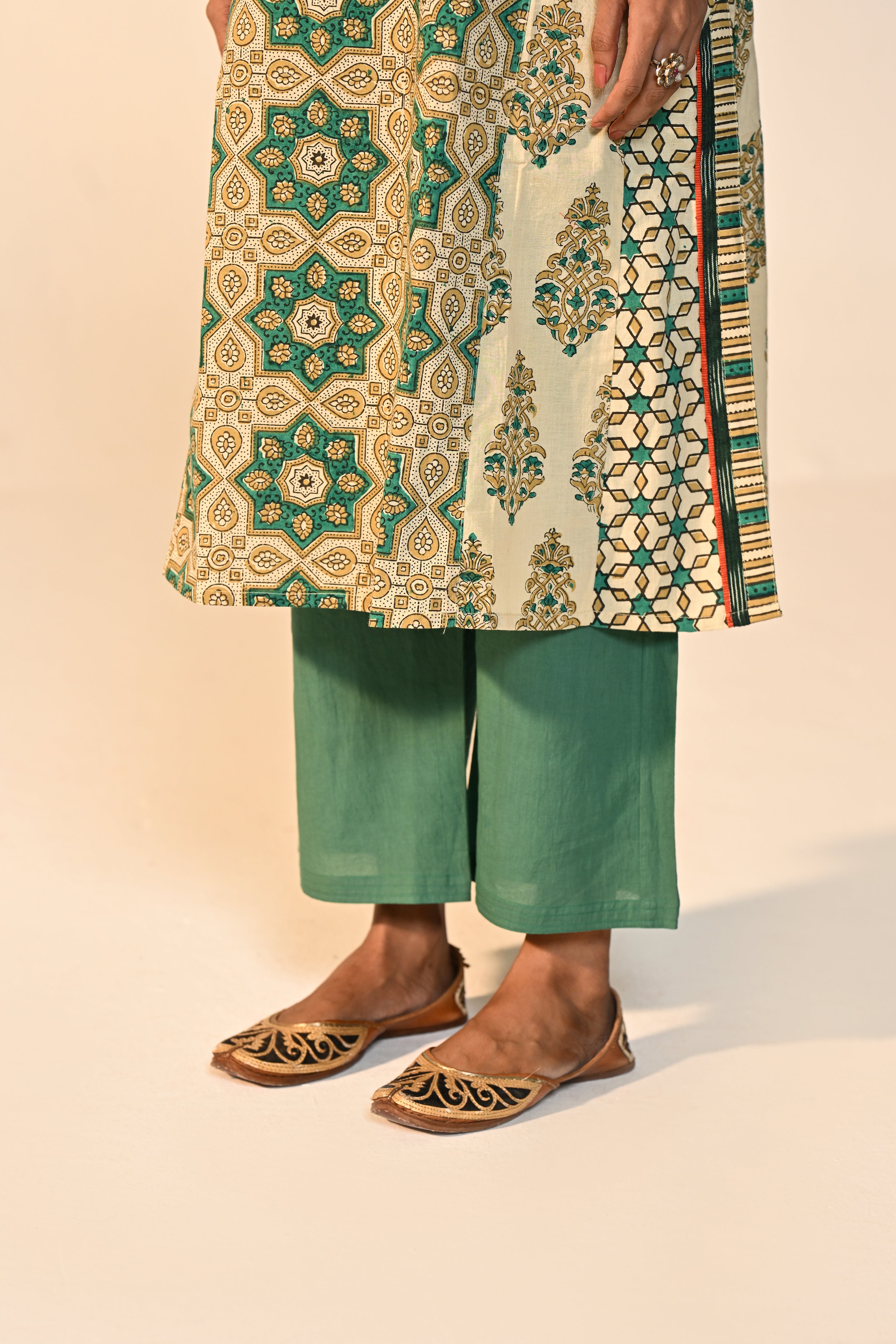 Rozana Pant Green