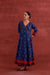 Ira Embroidered Printed Anarkali Kurta Blue (10040109629739)
