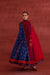 Ira Embroidered Printed Anarkali Kurta Blue (10040109629739)