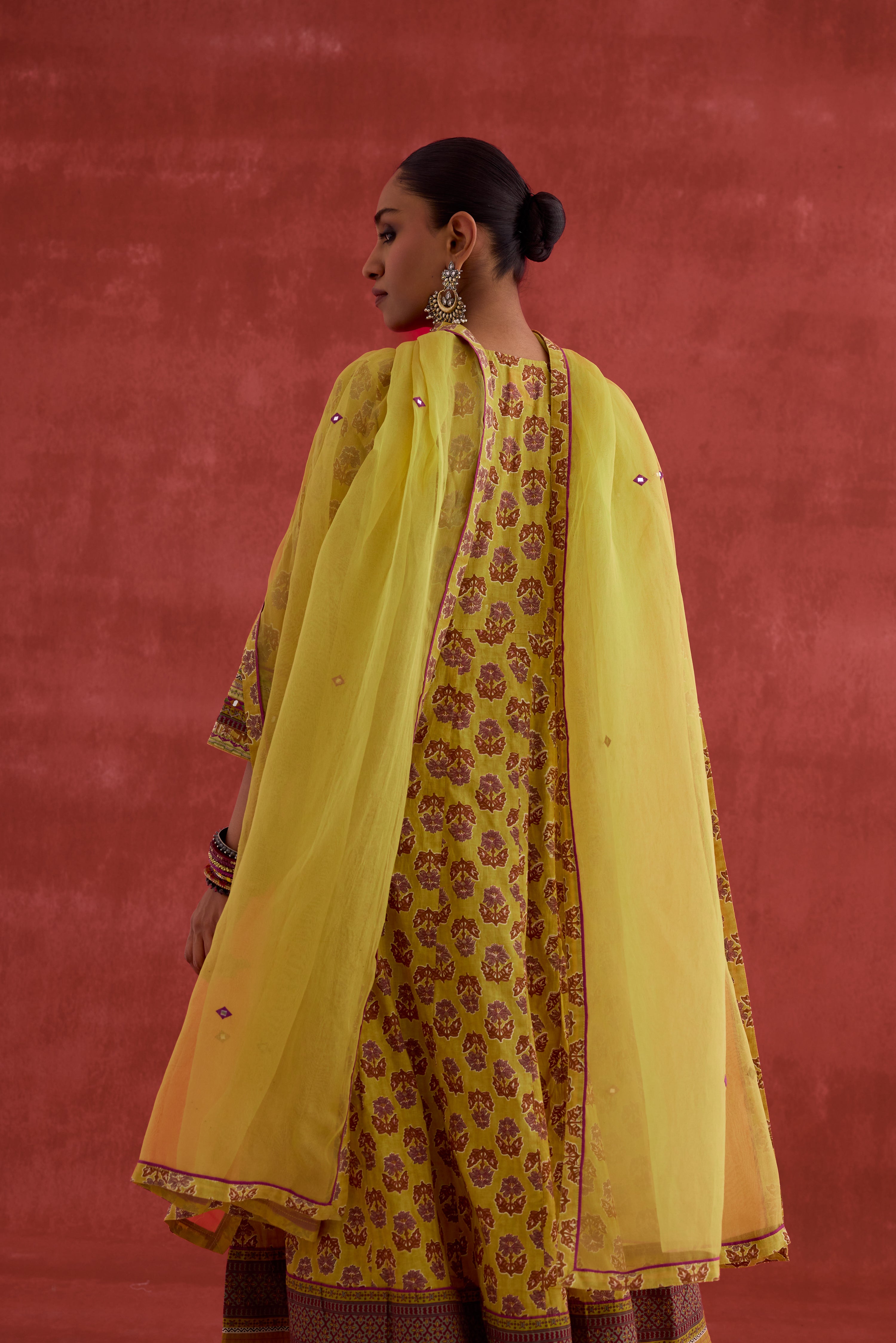 Navya Dupatta Mustard (10039872782635)