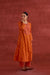 Tulsi Embroidered Printed Kurta Orange (10039958044971)