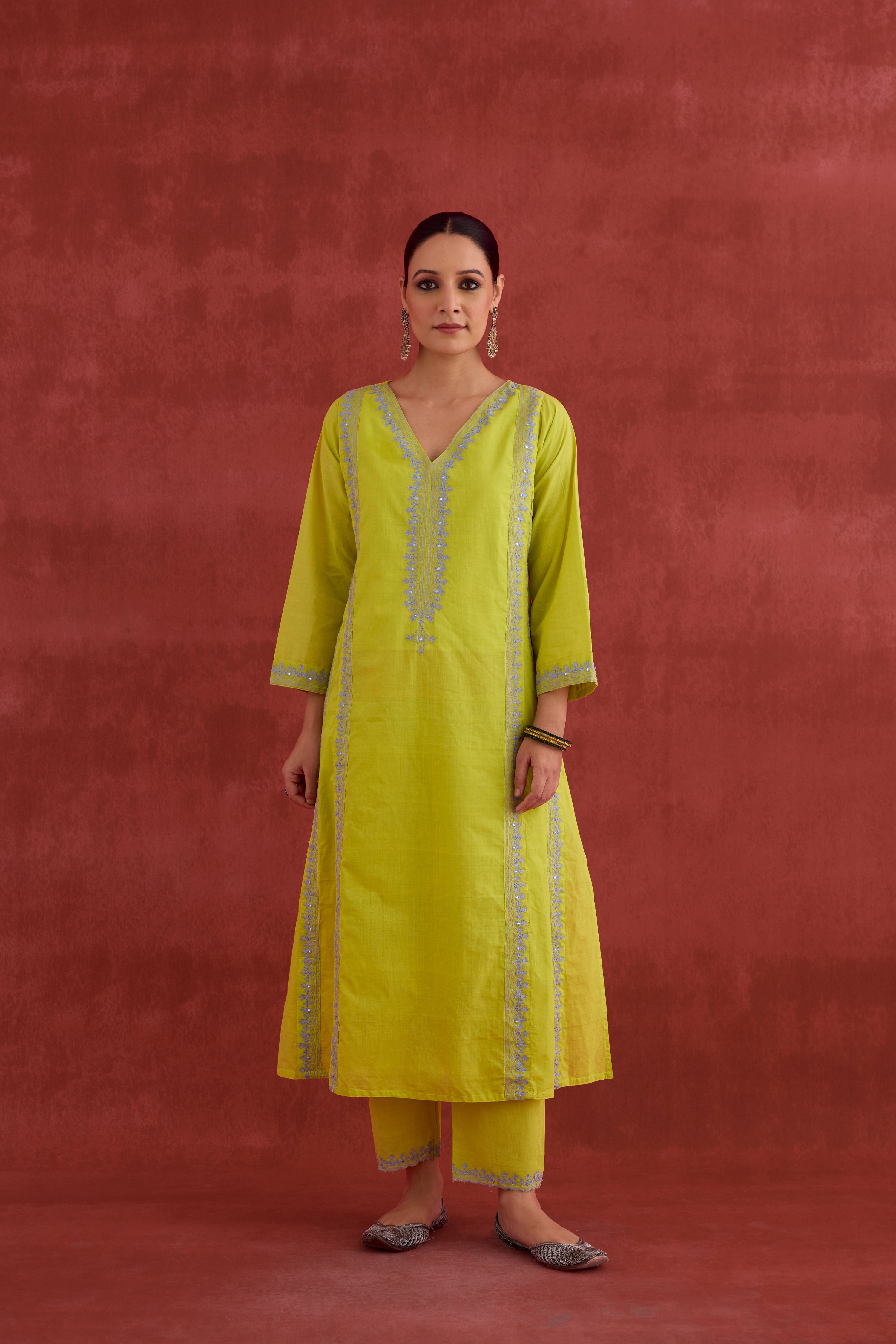 Tulsi Pant Lime Green (10039920984363)