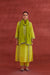Tulsi Embroidered Cotton Kurta Lime Green (10039919018283)