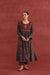 Meera Silk Embroidered Block Printed Kurta Maroon (10049539604779)